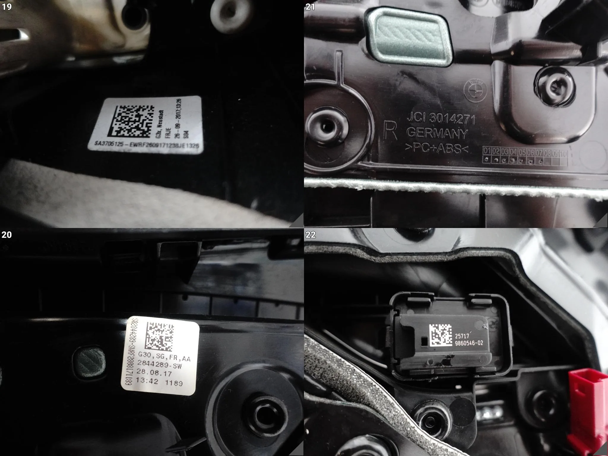BMW 5 G30 G31 M5 F90 17-24 TAPICERKA BOCZEK DRZWI SKÓRA LISTWA PRAWA PRZÓD BMW 5 G30 G31 M5 F90 17-24 TAPICERKA BOCZEK DRZWI SKÓRA LISTWA PRAWA PRZÓD - obrazek 14