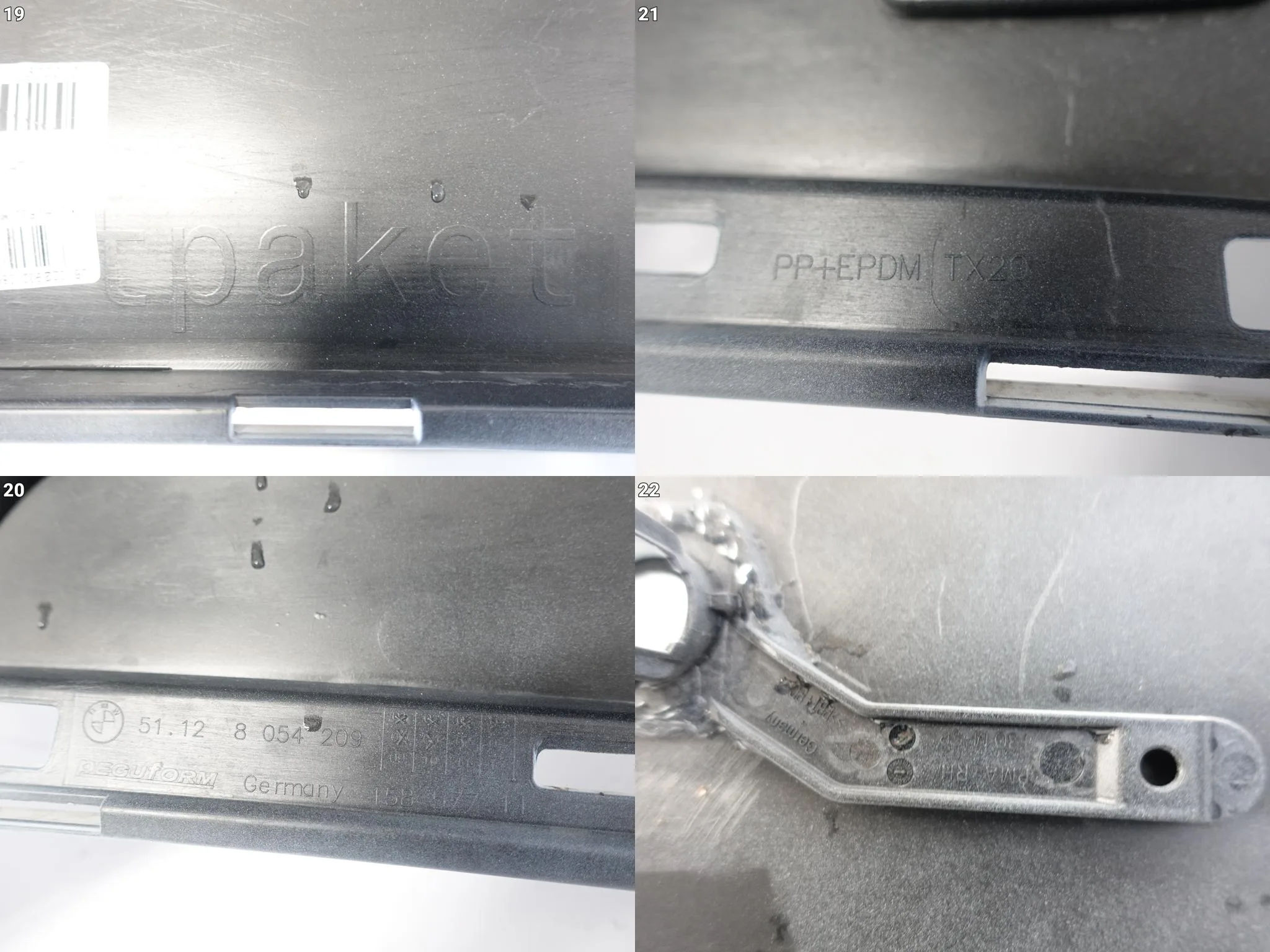 BMW 3 F31 KOMBI TOURING M-PAKIET MSP LIFT LCI 11-18 ZDERZAK TYŁ (6xPDC) BMW 3 F31 KOMBI TOURING M-PAKIET MSP LIFT LCI 11-18 ZDERZAK TYŁ (6xPDC) - obrazek 14