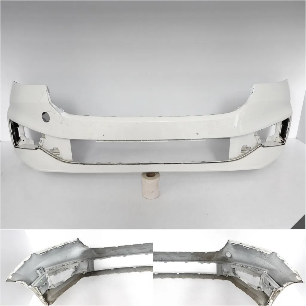 SKODA FABIA IV (4 GENERACJA) 21- ZDERZAK BUMPER PRZÓD (BEZ DZIUR) + WLOTY