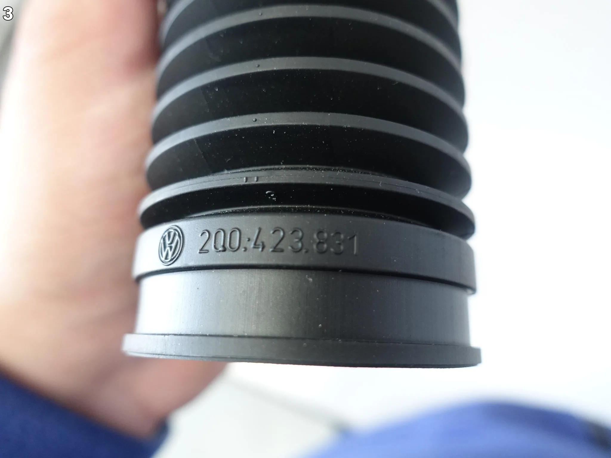 VW POLO VI AUDI SKODA SEAT OSŁONA DRĄŻEK PRZEKŁADNIA KIEROWNICZA NOWY ORG VW POLO VI AUDI SKODA SEAT OSŁONA DRĄŻEK PRZEKŁADNIA KIEROWNICZA NOWY ORG - obrazek 4