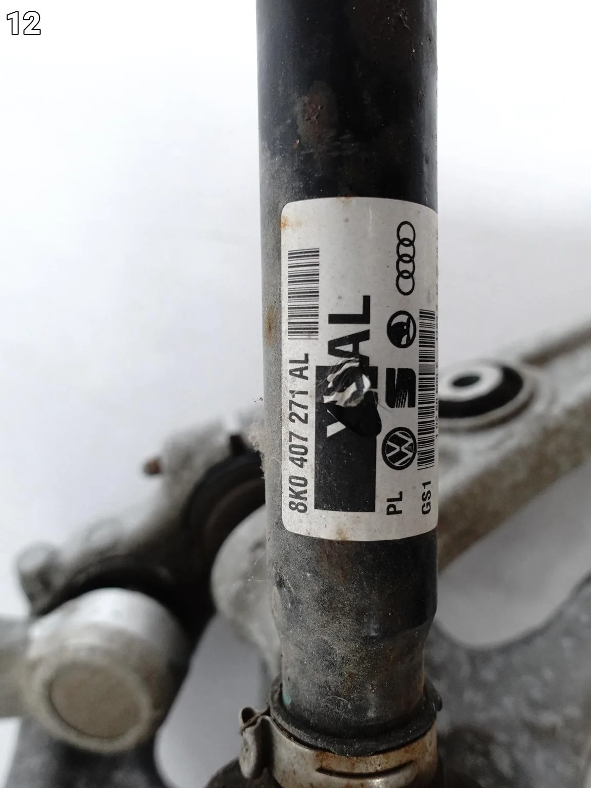 AUDI A5 8T0 B8 LIFT 11-16 ZWROTNICA WAHACZE PÓŁOŚ PIASTA PRAWA PRZÓD 14KM AUDI A5 8T0 B8 LIFT 11-16 ZWROTNICA WAHACZE PÓŁOŚ PIASTA PRAWA PRZÓD 14KM - obrazek 13