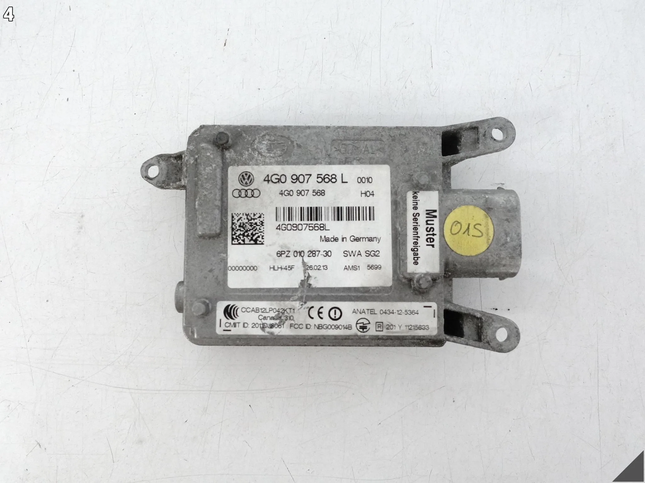 AUDI RS7 4G8 C7 13-18 RADAR CZUJNIK SENSOR MARTWEGO POLA ZDERZAK TYŁ PRAWY AUDI RS7 4G8 C7 13-18 RADAR CZUJNIK SENSOR MARTWEGO POLA ZDERZAK TYŁ PRAWY - obrazek 5
