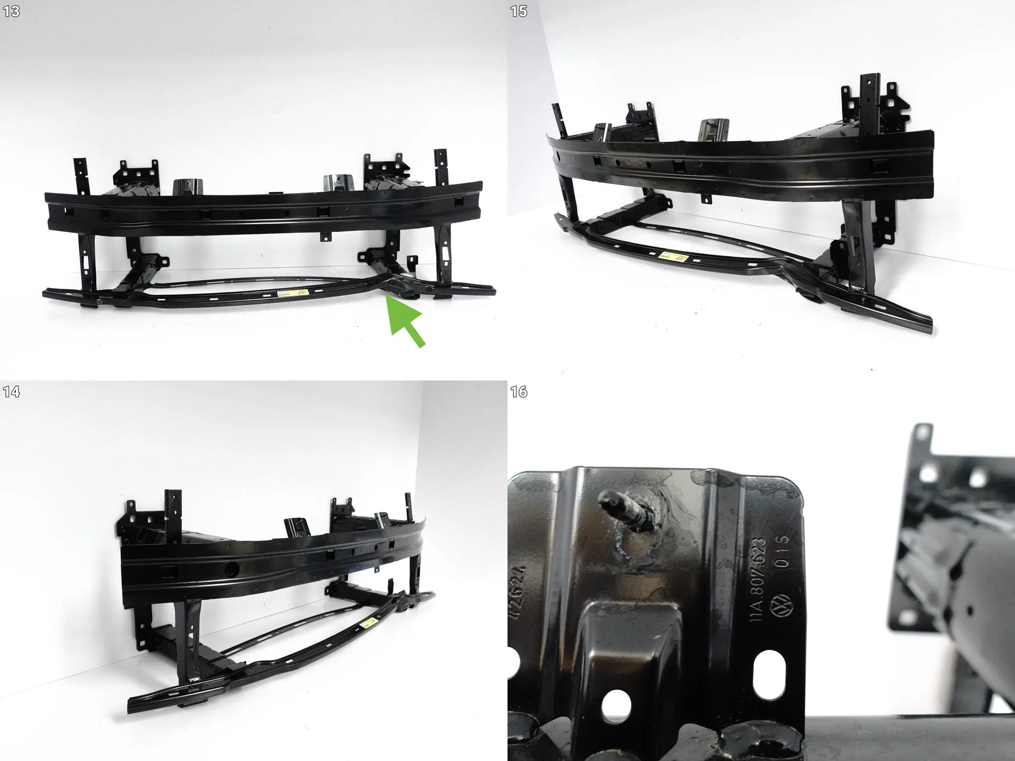 VW ID.4 11A AUDI Q4 89A SKODA ENYAQ IV 5LA BELKA WZMOCNIENIE ZDERZAK PRZÓD VW ID.4 11A AUDI Q4 89A SKODA ENYAQ IV 5LA BELKA WZMOCNIENIE ZDERZAK PRZÓD - obrazek 8
