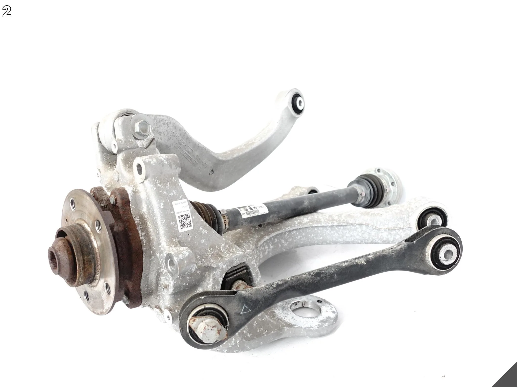 AUDI A5 8T0 B8 LIFT 11-16 ZWROTNICA WAHACZE PÓŁOŚ PIASTA PRAWA TYŁ 14KM AUDI A5 8T0 B8 LIFT 11-16 ZWROTNICA WAHACZE PÓŁOŚ PIASTA PRAWA TYŁ 14KM - obrazek 3