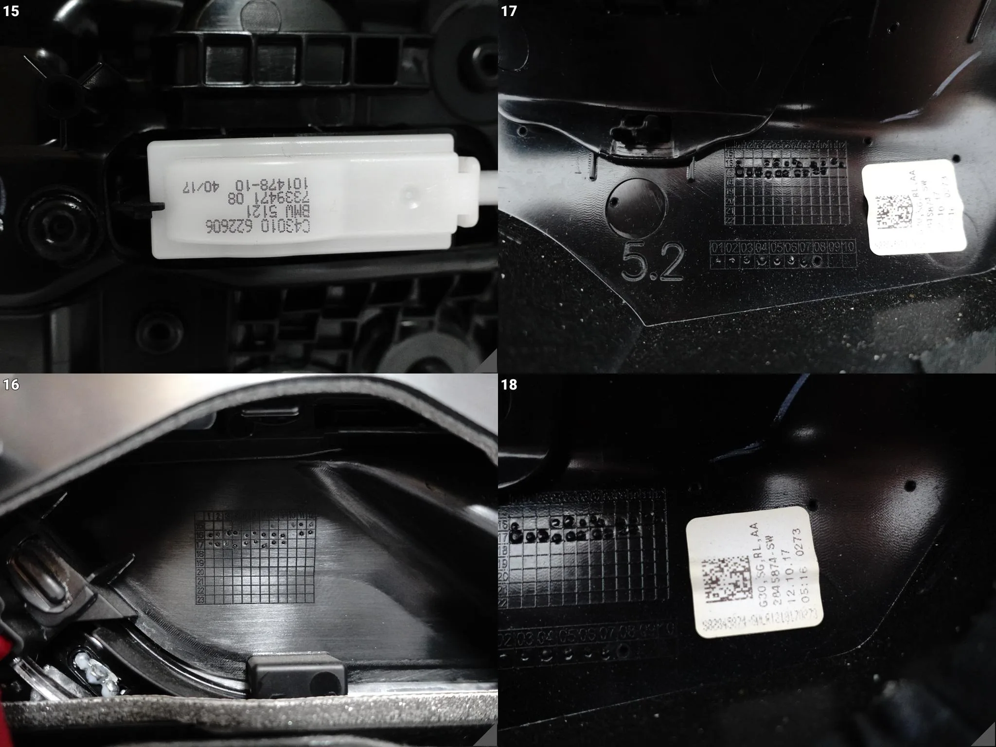 BMW 5 G30 G31 M5 F90 17-24 TAPICERKA BOCZEK DRZWI SKÓRA LISTWA UCHWYT TYŁ L BMW 5 G30 G31 M5 F90 17-24 TAPICERKA BOCZEK DRZWI SKÓRA LISTWA UCHWYT TYŁ L - obrazek 13