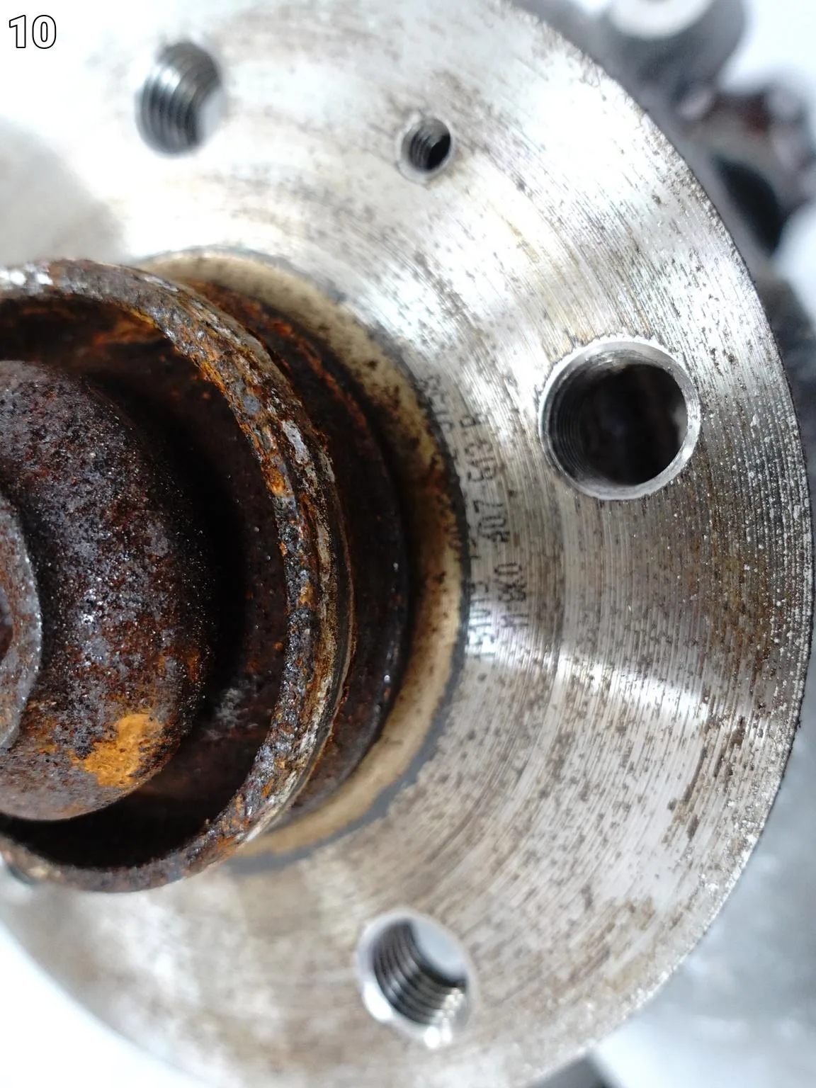 AUDI A5 8T0 B8 LIFT 11-16 ZWROTNICA WAHACZE PÓŁOŚ PIASTA PRAWA PRZÓD 14KM AUDI A5 8T0 B8 LIFT 11-16 ZWROTNICA WAHACZE PÓŁOŚ PIASTA PRAWA PRZÓD 14KM - obrazek 11