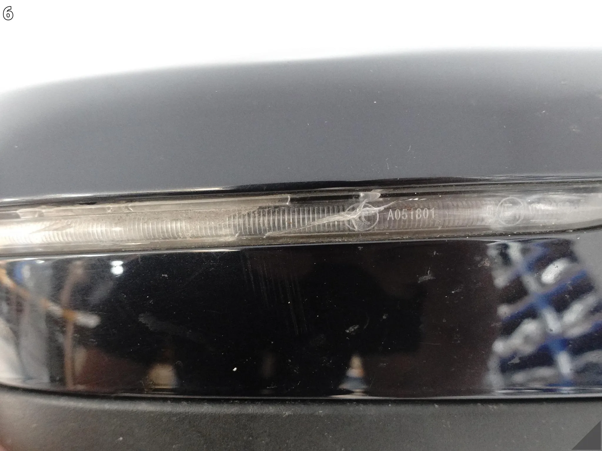 BMW 5 G30 G31 17-24 LUSTERKO OBUDOWA PRAWE 5 PIN KOLOR A89 IMPERIALBLAU BMW 5 G30 G31 17-24 LUSTERKO OBUDOWA PRAWE 5 PIN KOLOR A89 IMPERIALBLAU - obrazek 7