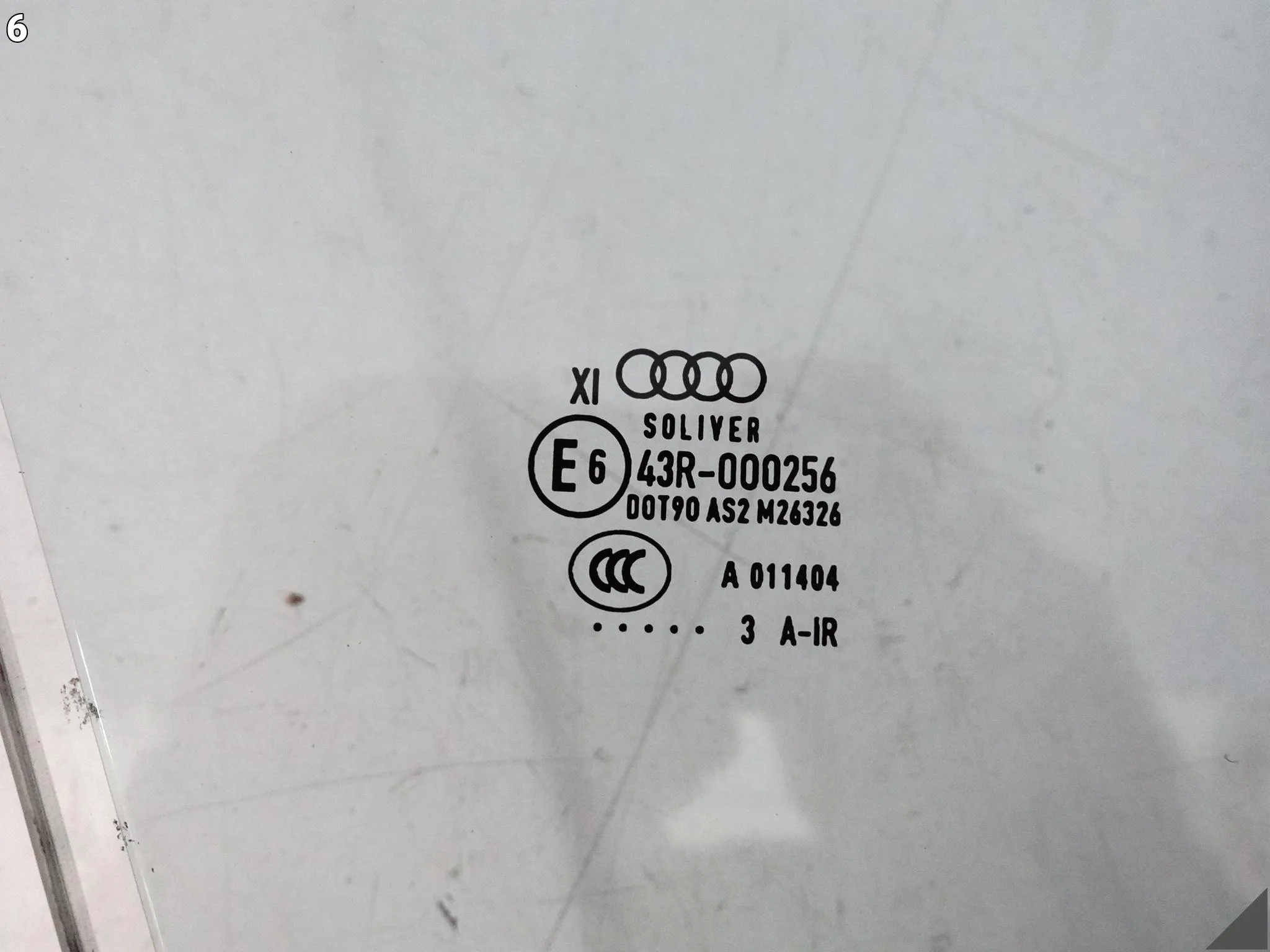 AUDI RS7 S7 A7 4G8 C7 10-18 LIFT SZYBA BOCZNA PODWÓJNA W DRZWI PRAWA PRZÓD AUDI RS7 S7 A7 4G8 C7 10-18 LIFT SZYBA BOCZNA PODWÓJNA W DRZWI PRAWA PRZÓD - obrazek 7