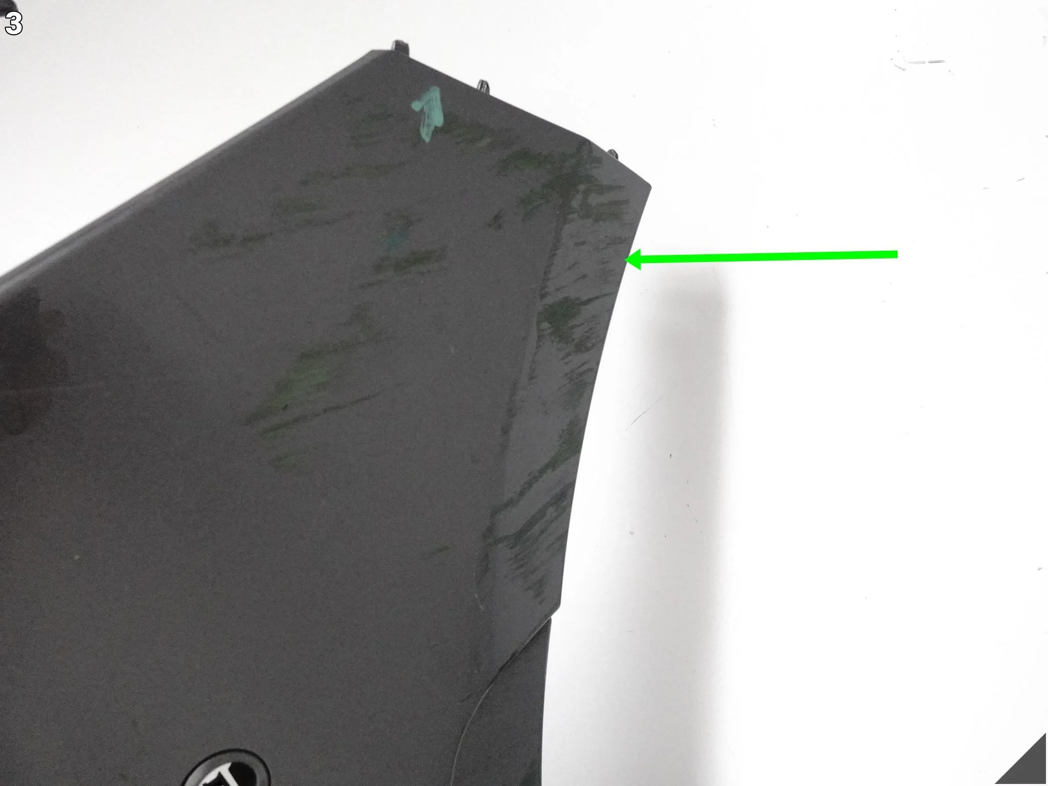 MERCEDES A-KLASA W177 AMG 18-22 ZDERZAK BUMPER + 2X LISTWA PRZÓD (6XPDC) MERCEDES A-KLASA W177 AMG 18-22 ZDERZAK BUMPER + 2X LISTWA PRZÓD (6XPDC) - obrazek 4