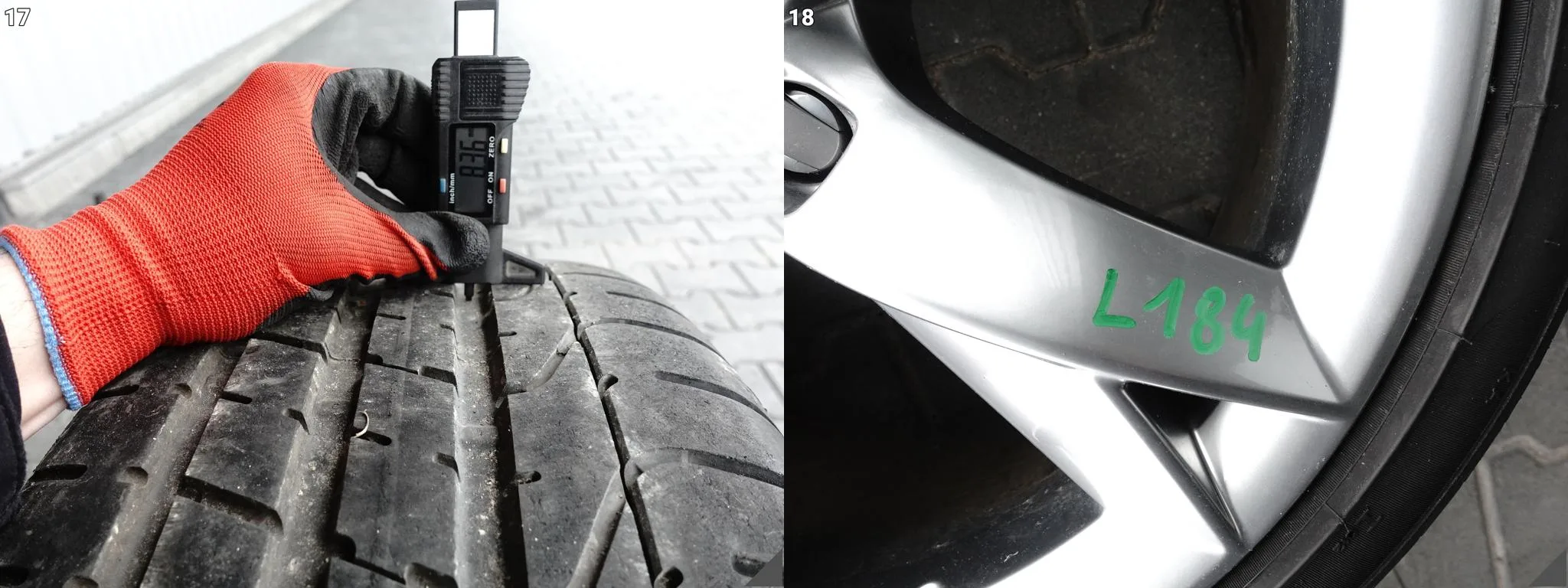 AUDI A5 S5 8T0 B8 8,5X19 ET32 PIRELLI 255/35 KOMPLET FELGI+OPONY 8,3MM LATO AUDI A5 S5 8T0 B8 8,5X19 ET32 PIRELLI 255/35 KOMPLET FELGI+OPONY 8,3MM LATO - obrazek 15