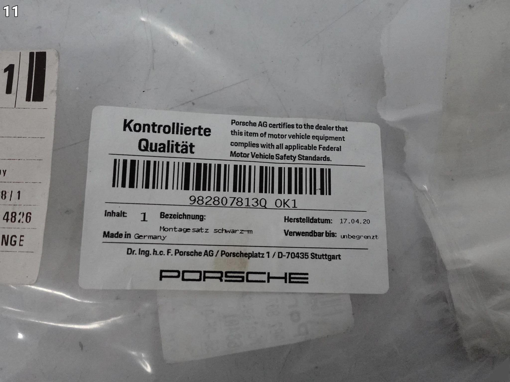 PORSCHE 718 CAYMAN 982C BOXSTER 982 SPYDER GT4 RAMKA TABLICY USA PRZÓD PORSCHE 718 CAYMAN 982C BOXSTER 982 SPYDER GT4 RAMKA TABLICY USA PRZÓD - obrazek 12