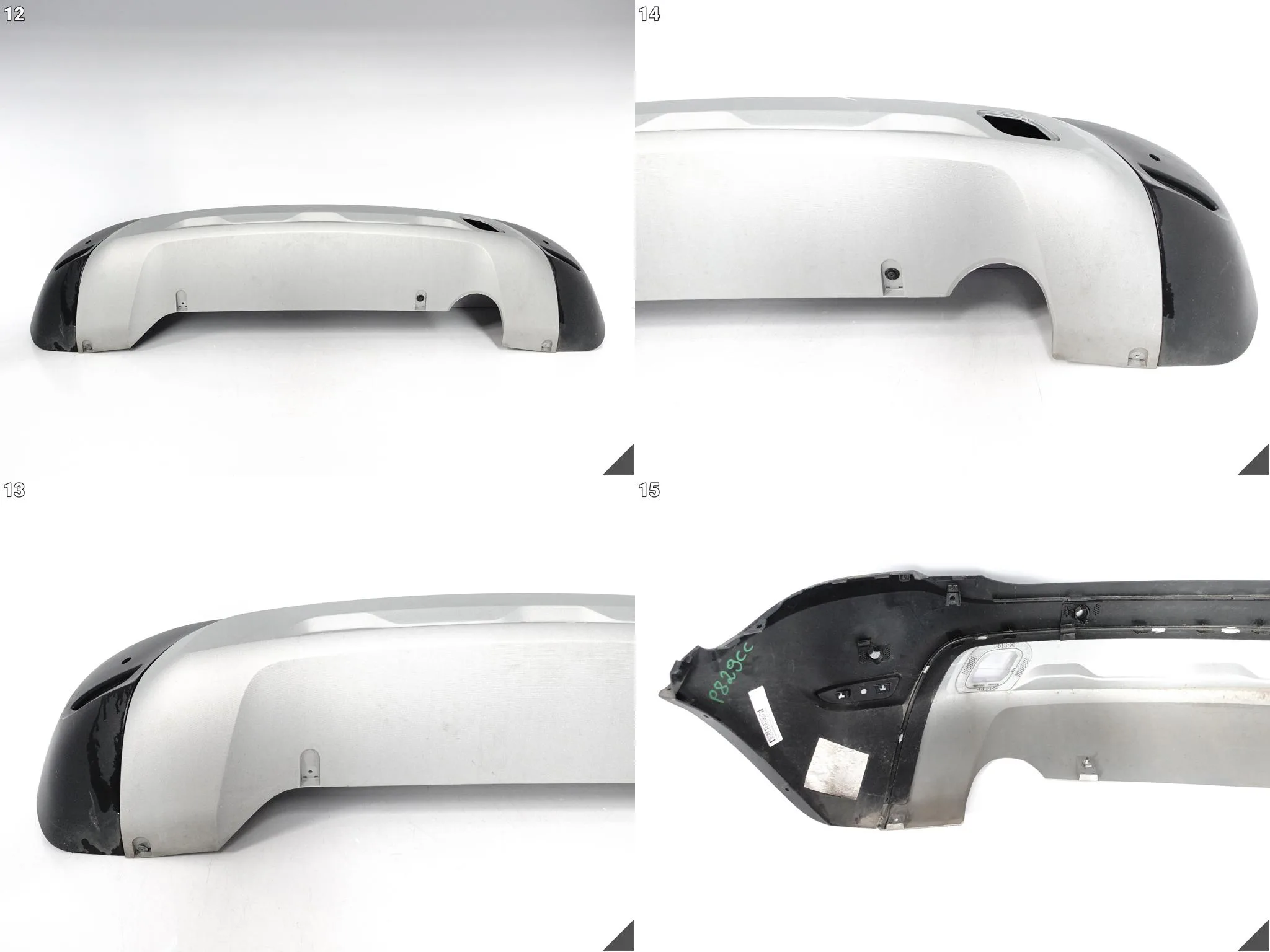 OPEL CROSSLAND X 20-24 LIFT ZDERZAK BUMPER + SPOILER DYFUZOR TYŁ (4xPDC) OPEL CROSSLAND X 20-24 LIFT ZDERZAK BUMPER + SPOILER DYFUZOR TYŁ (4xPDC) - obrazek 13