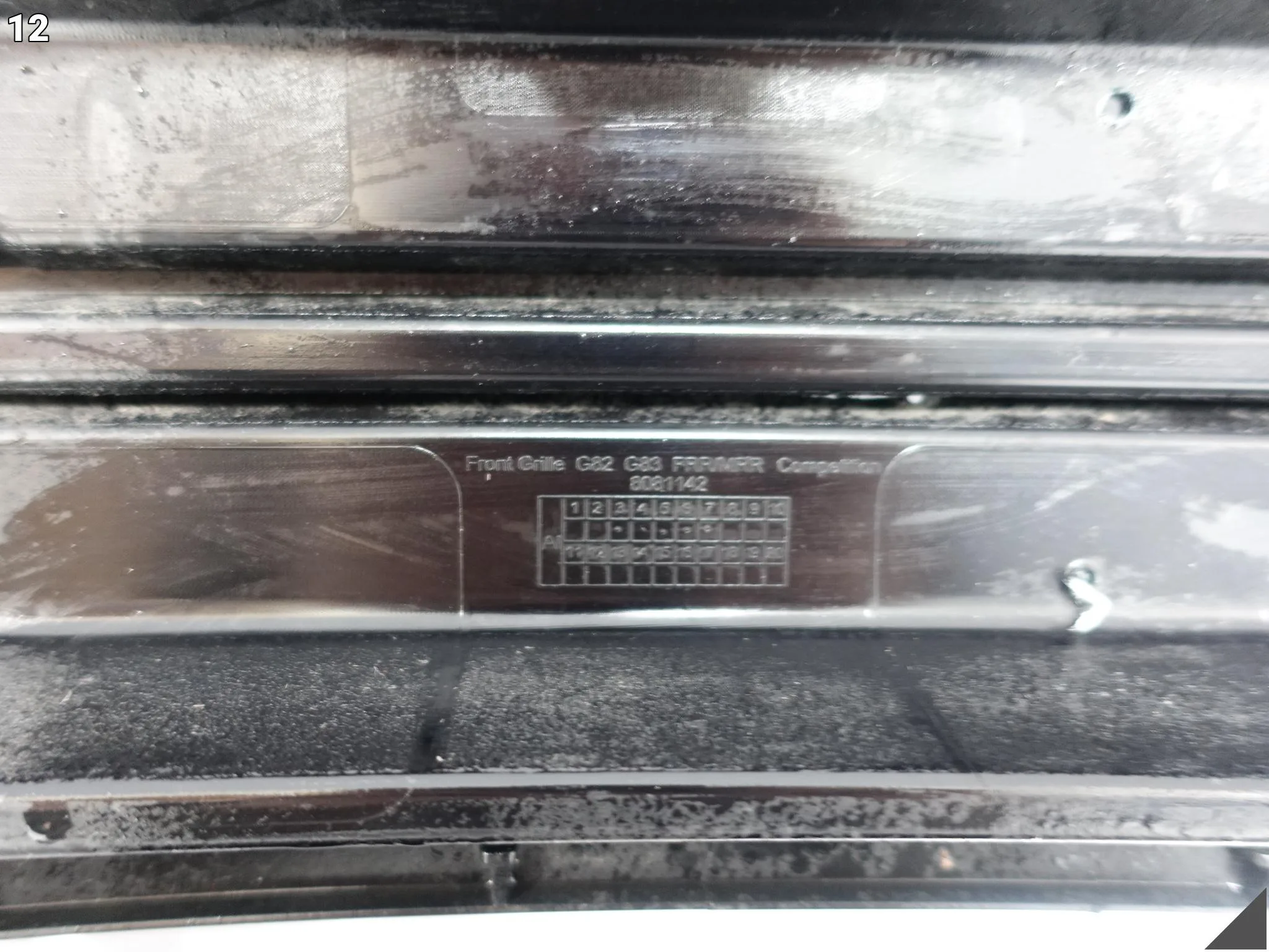 BMW M4 G82 G83 M3 G80 G81 M-POWER COMPETITION GRILL ATRAPA ZDERZAK PRZÓD BMW M4 G82 G83 M3 G80 G81 M-POWER COMPETITION GRILL ATRAPA ZDERZAK PRZÓD - obrazek 13