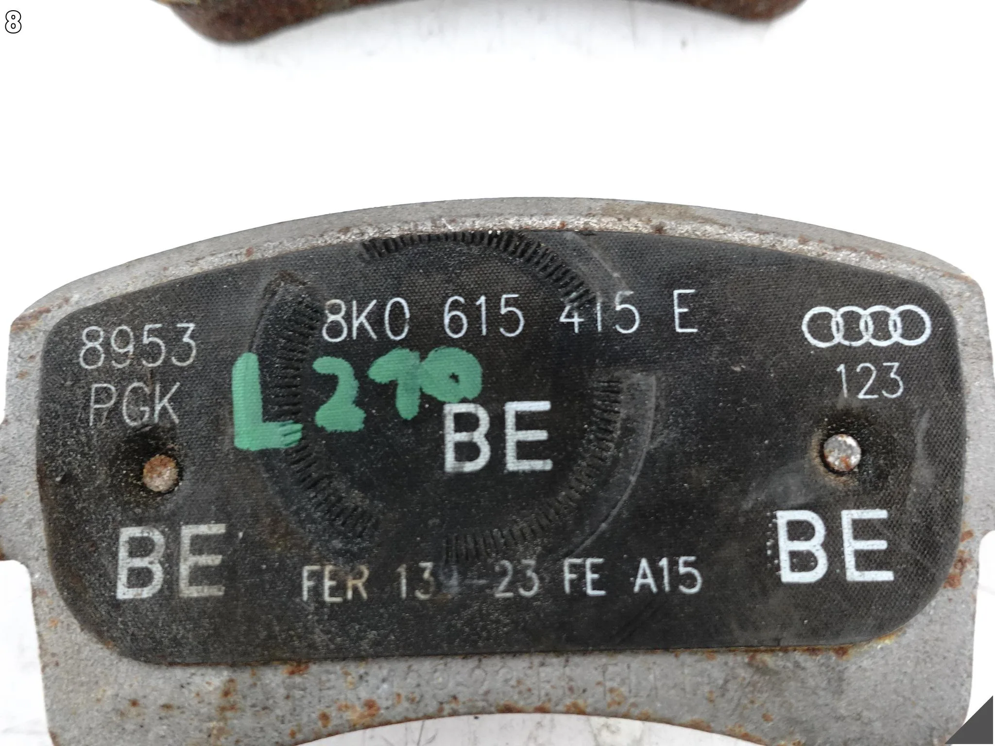 AUDI A5 S5 8T0 8T8 A4 S4 8K0 B8 A6 4G0 TARCZE HAMULCOWE + KLOCKI TYŁ 14 KM AUDI A5 S5 8T0 8T8 A4 S4 8K0 B8 A6 4G0 TARCZE HAMULCOWE + KLOCKI TYŁ 14 KM - obrazek 9
