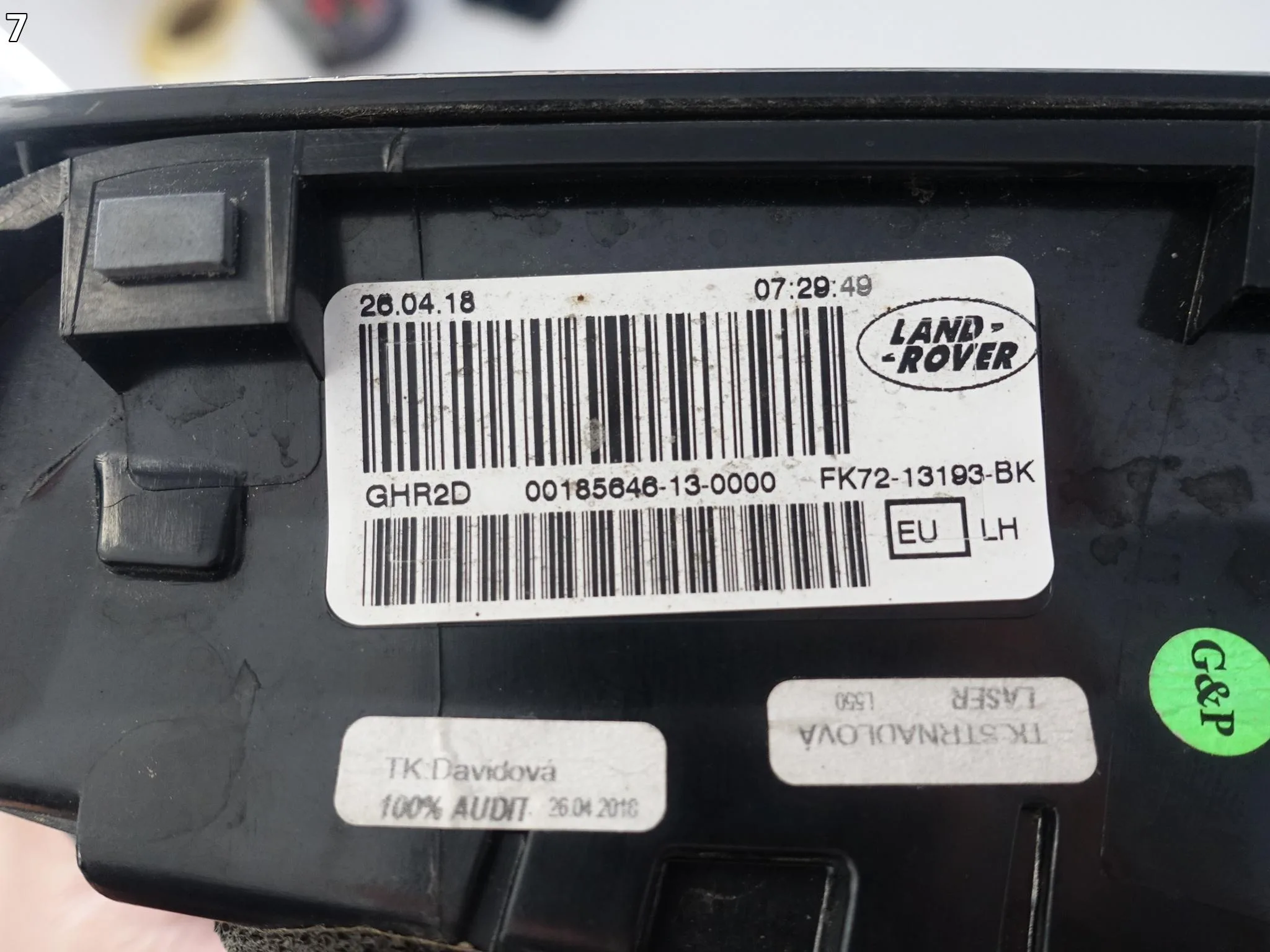 LAND ROVER DISCOVERY SPORT L550 14-19 LAMPA LED LEWA W KLAPĘ TYŁ EUROPA LAND ROVER DISCOVERY SPORT L550 14-19 LAMPA LED LEWA W KLAPĘ TYŁ EUROPA - obrazek 8