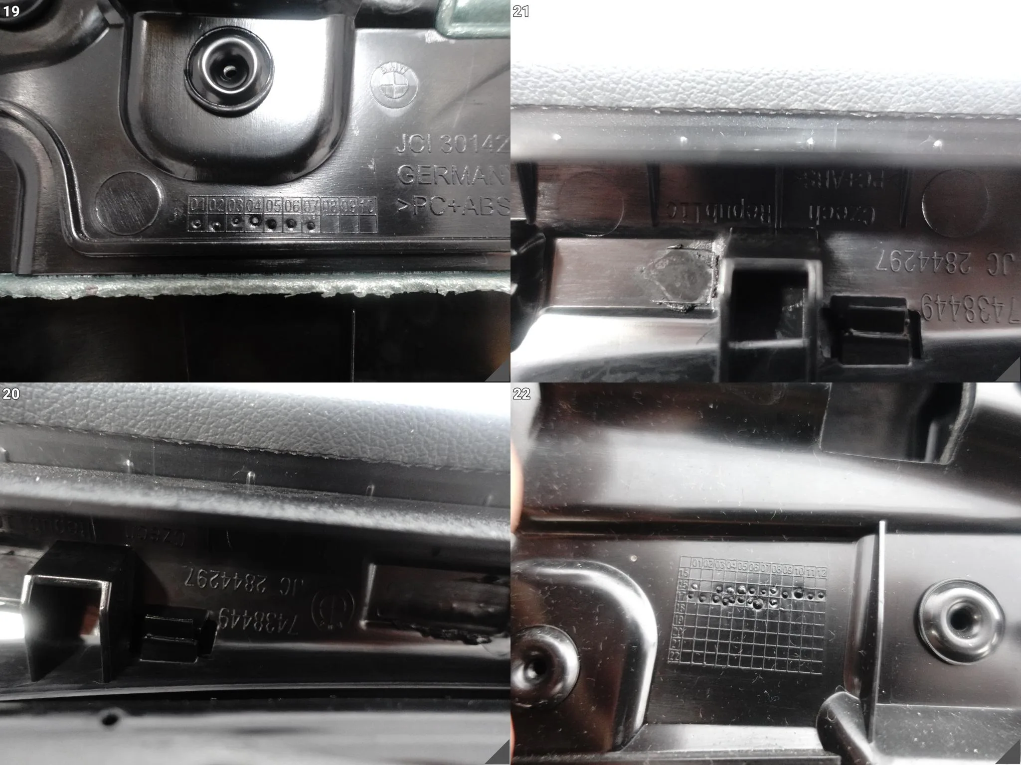 BMW 5 G30 G31 M5 F90 17-24 TAPICERKA BOCZEK DRZWI SKÓRA LISTWA LEWA PRZÓD BMW 5 G30 G31 M5 F90 17-24 TAPICERKA BOCZEK DRZWI SKÓRA LISTWA LEWA PRZÓD - obrazek 14