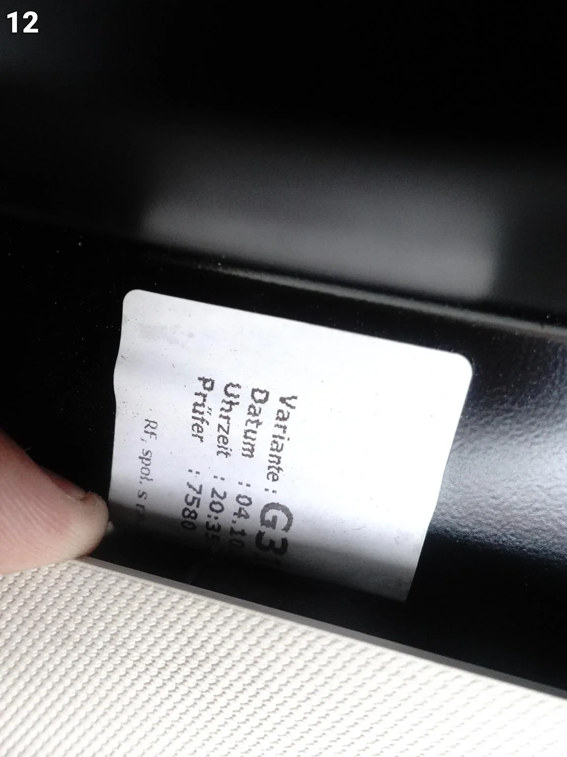 BMW 5 G31 TOURING KOMBI 17-24 KLAPA BAGAŻNIKA SZYBA TYŁ A89 IMPERIALBLAU BMW 5 G31 TOURING KOMBI 17-24 KLAPA BAGAŻNIKA SZYBA TYŁ A89 IMPERIALBLAU - obrazek 13
