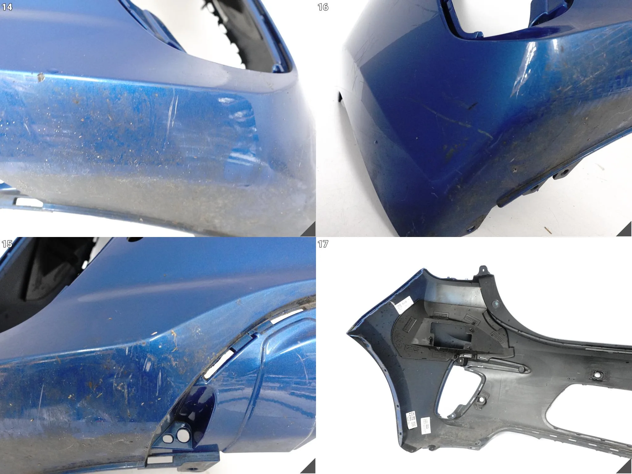KIA RIO IV 4 GT GT-LINE 17-23 ZDERZAK BUMPER TYŁ TYLNY (4xPDC) 86652-H8CA0 KIA RIO IV 4 GT GT-LINE 17-23 ZDERZAK BUMPER TYŁ TYLNY (4xPDC) 86652-H8CA0 - obrazek 12