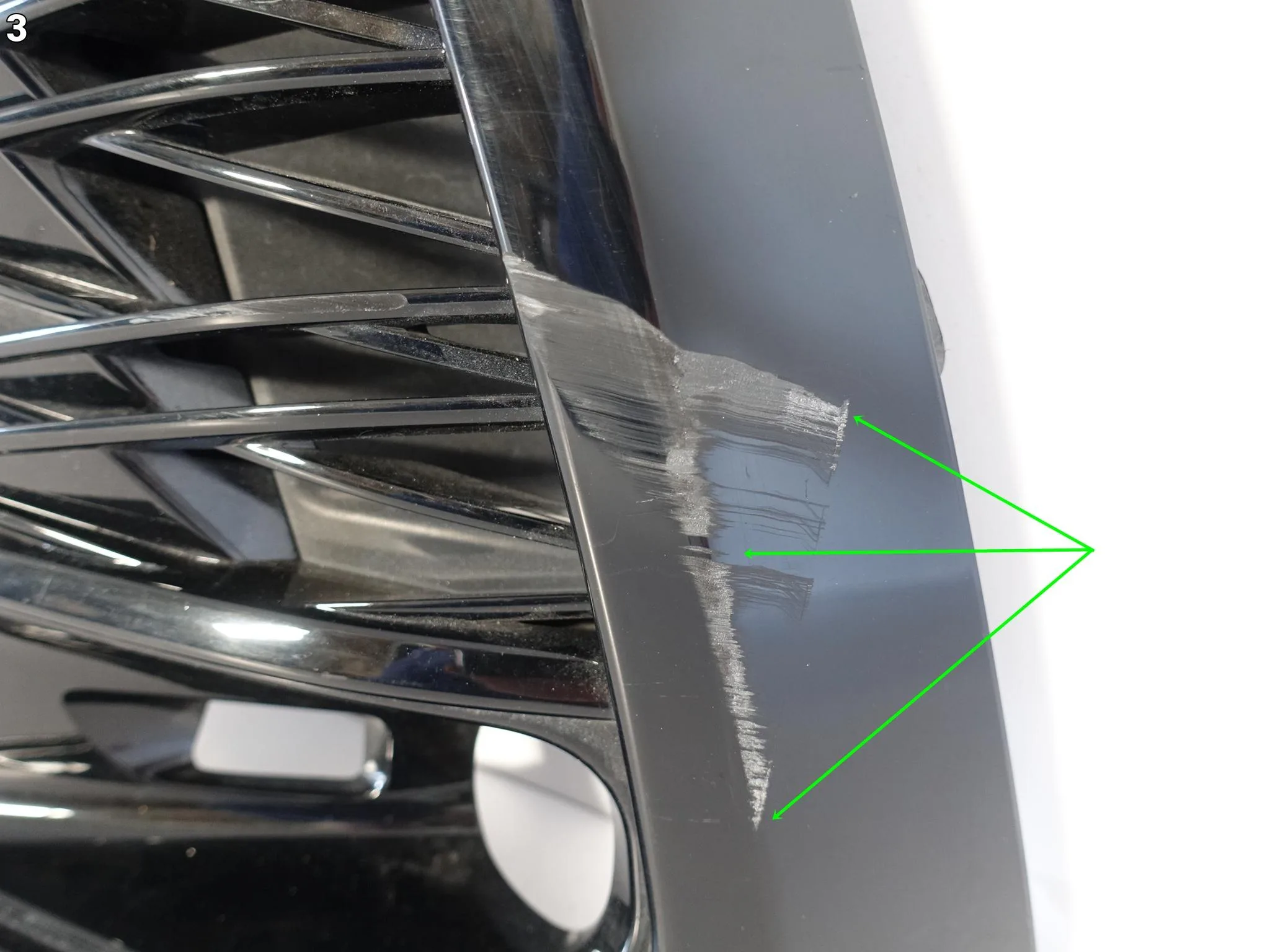 LEXUS NX II 2 F-SPORT 21- KRATKA WLOT ATRAPA W ZDERZAK LEWA PRZÓD LEXUS NX II 2 F-SPORT 21- KRATKA WLOT ATRAPA W ZDERZAK LEWA PRZÓD - obrazek 4
