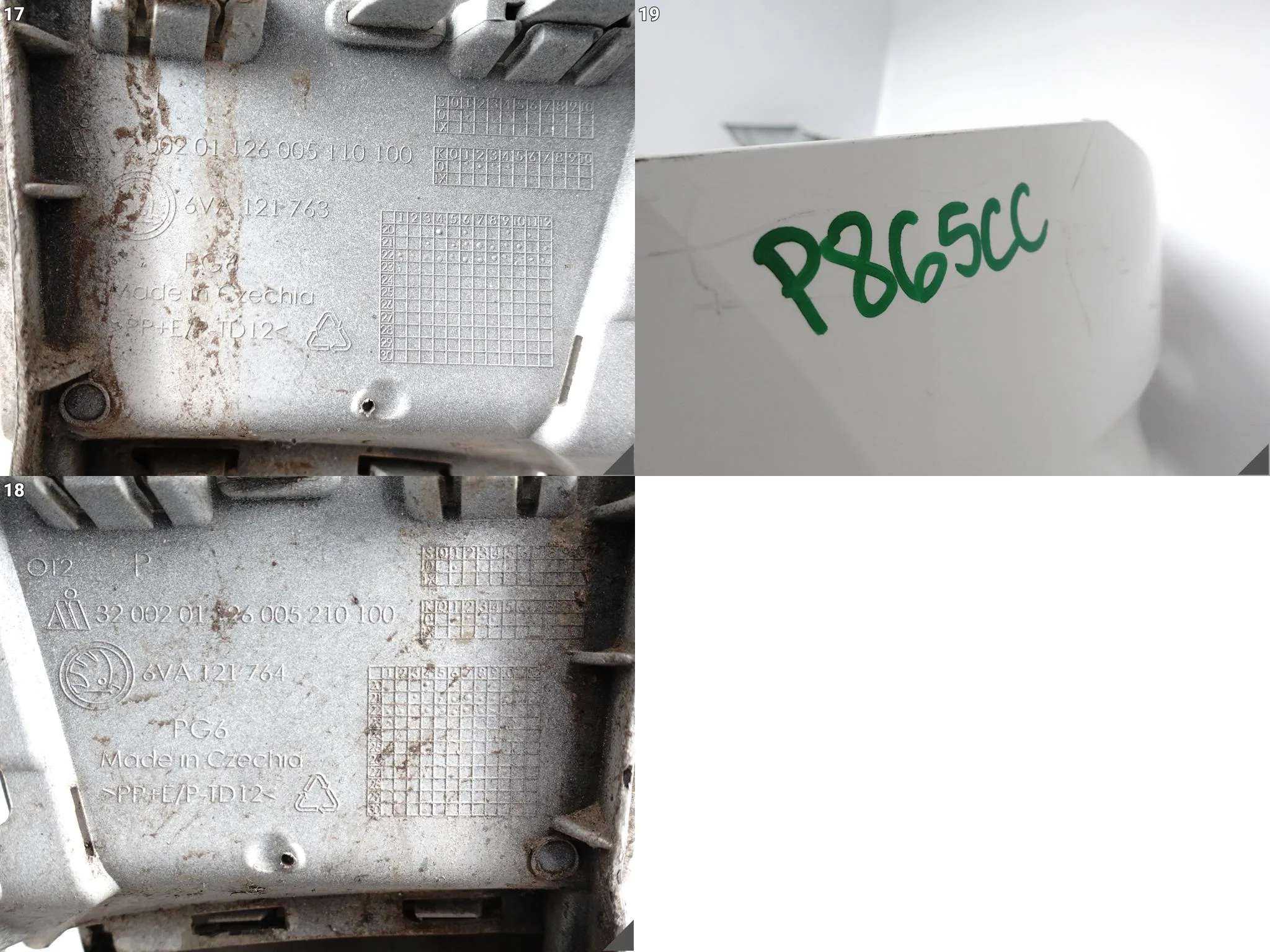 SKODA FABIA IV (4 GENERACJA) 21- ZDERZAK BUMPER PRZÓD (BEZ DZIUR) + WLOTY SKODA FABIA IV (4 GENERACJA) 21- ZDERZAK BUMPER PRZÓD (BEZ DZIUR) + WLOTY - obrazek 15