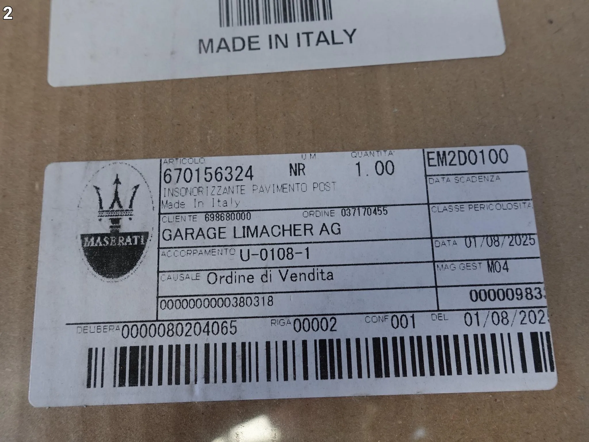 MASERATI GHIBLI M157 13- WYGŁUSZENIE PODŁOGI BAGAŻNIKA NOWE ORG 670156324 MASERATI GHIBLI M157 13- WYGŁUSZENIE PODŁOGI BAGAŻNIKA NOWE ORG 670156324 - obrazek 3