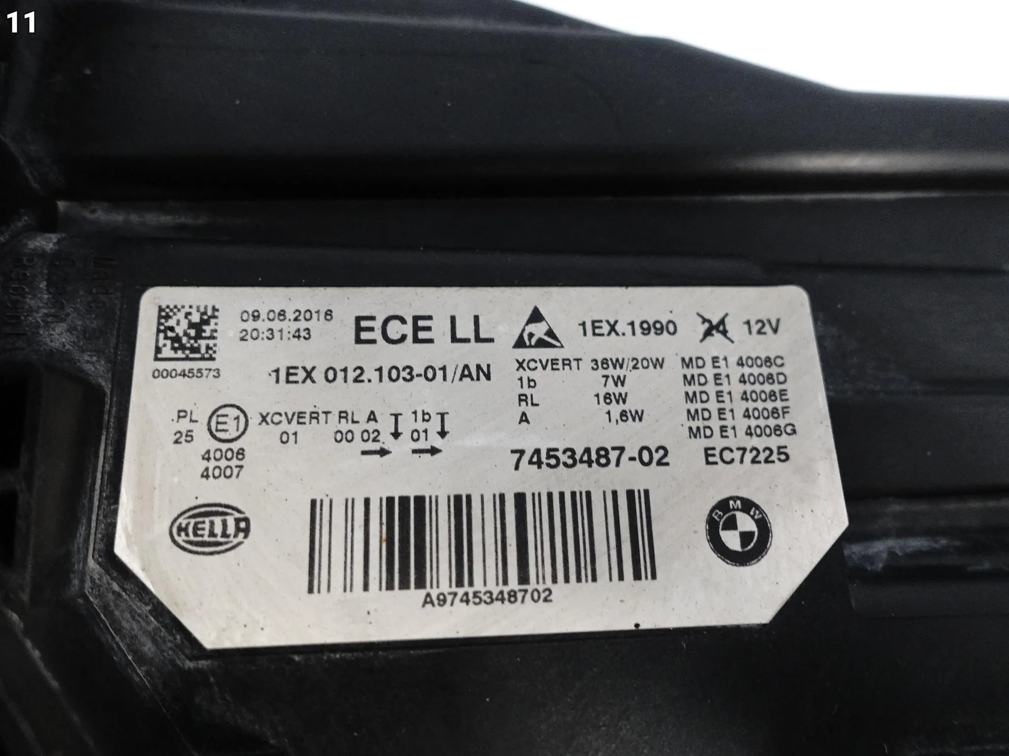 BMW 3 F30 F31 LCI LIFT 15-18 LAMPA FULL LED ADAPTIVE LEWA PRZÓD EUROPA BMW 3 F30 F31 LCI LIFT 15-18 LAMPA FULL LED ADAPTIVE LEWA PRZÓD EUROPA - obrazek 12
