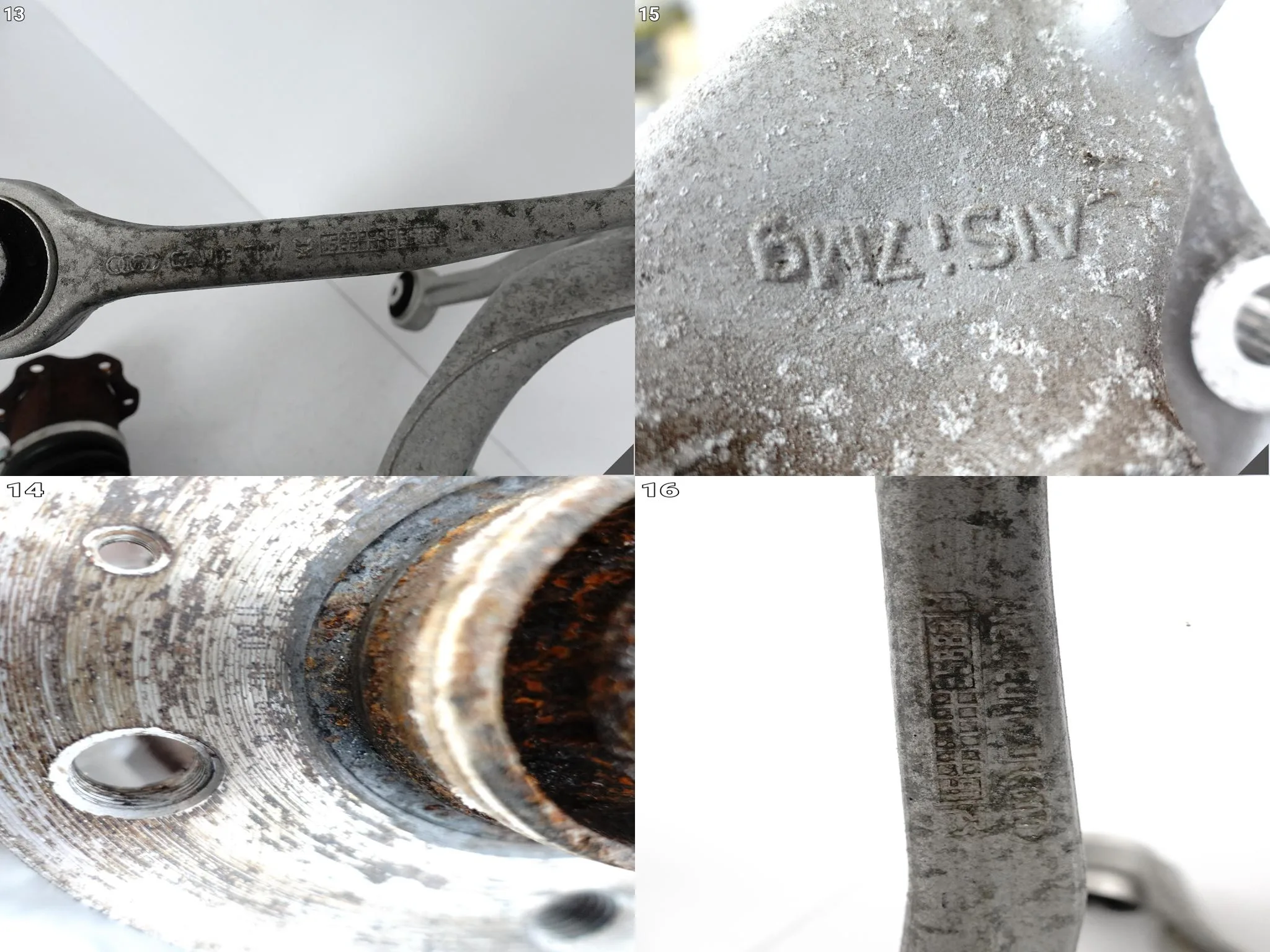 AUDI A5 8T0 B8 LIFT 11-16 ZWROTNICA WAHACZE PÓŁOŚ PIASTA LEWA PRZÓD 14KM AUDI A5 8T0 B8 LIFT 11-16 ZWROTNICA WAHACZE PÓŁOŚ PIASTA LEWA PRZÓD 14KM - obrazek 14