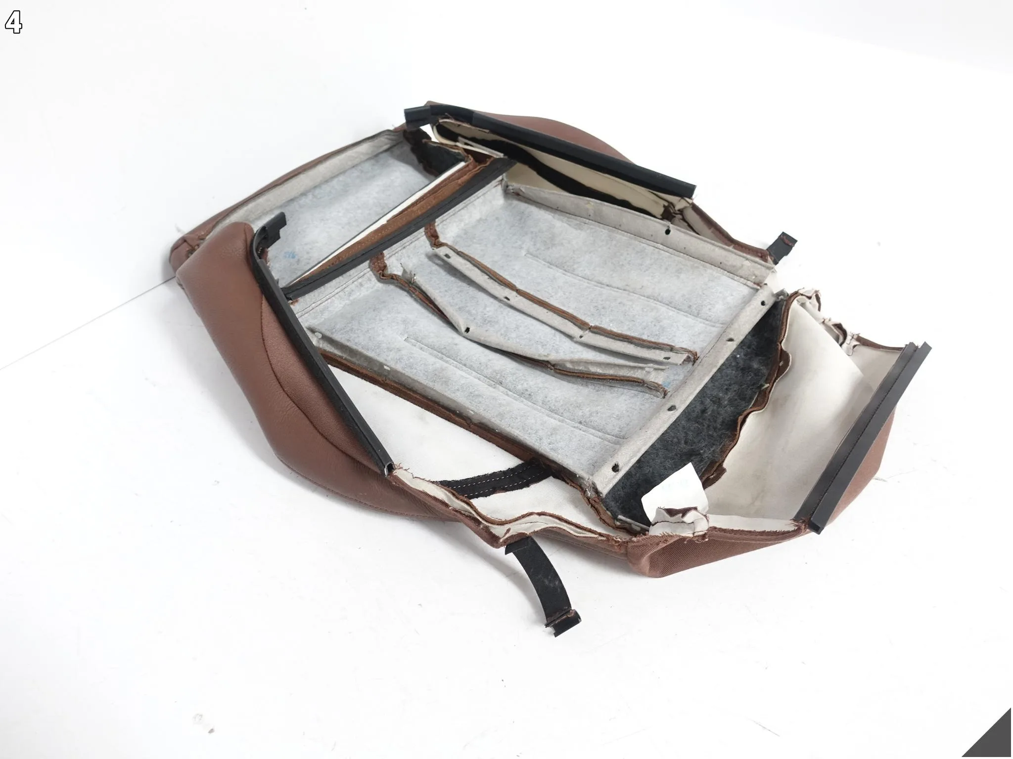 AUDI A4 8W0 A5 8W6 B9 S-LINE SKÓRA MATERIAŁ FOTELA PRAWY PRZÓD *NOUGATBRAUN AUDI A4 8W0 A5 8W6 B9 S-LINE SKÓRA MATERIAŁ FOTELA PRAWY PRZÓD *NOUGATBRAUN - obrazek 5