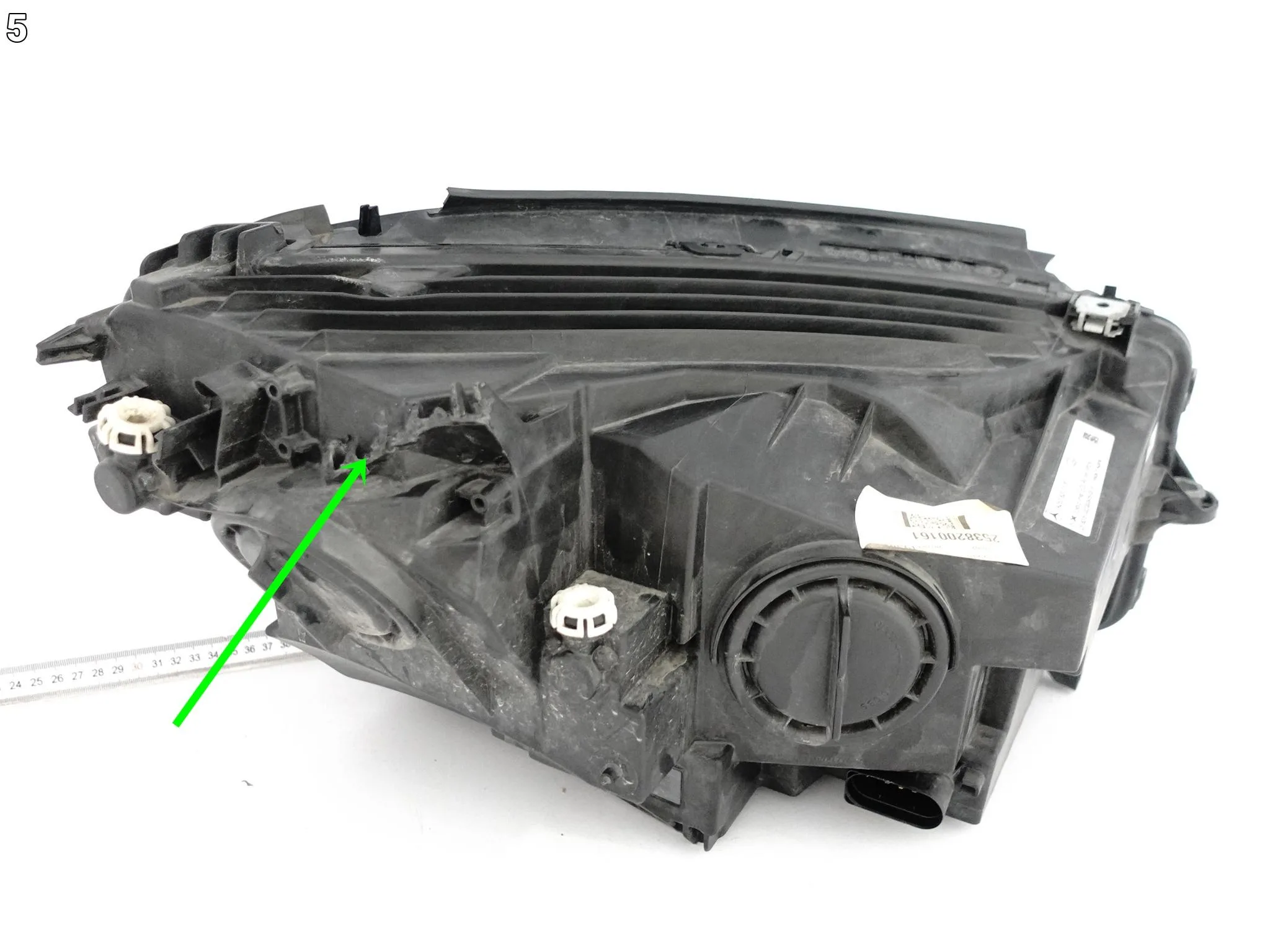 MERCEDES GLC X253 C253 15-19 LAMPA LEWA ZWYKŁA HALOGEN H7+ LED PRZÓD EUROPA MERCEDES GLC X253 C253 15-19 LAMPA LEWA ZWYKŁA HALOGEN H7+ LED PRZÓD EUROPA - obrazek 6