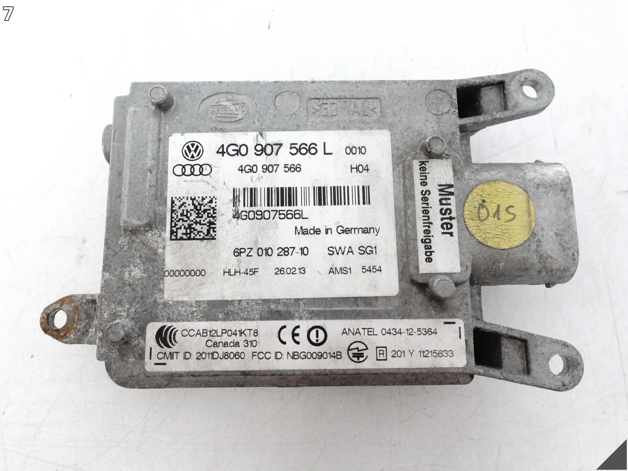 AUDI RS7 4G8 C7 13-18 RADAR CZUJNIK SENSOR MARTWEGO POLA W ZDERZAK TYŁ LEWY AUDI RS7 4G8 C7 13-18 RADAR CZUJNIK SENSOR MARTWEGO POLA W ZDERZAK TYŁ LEWY - obrazek 8