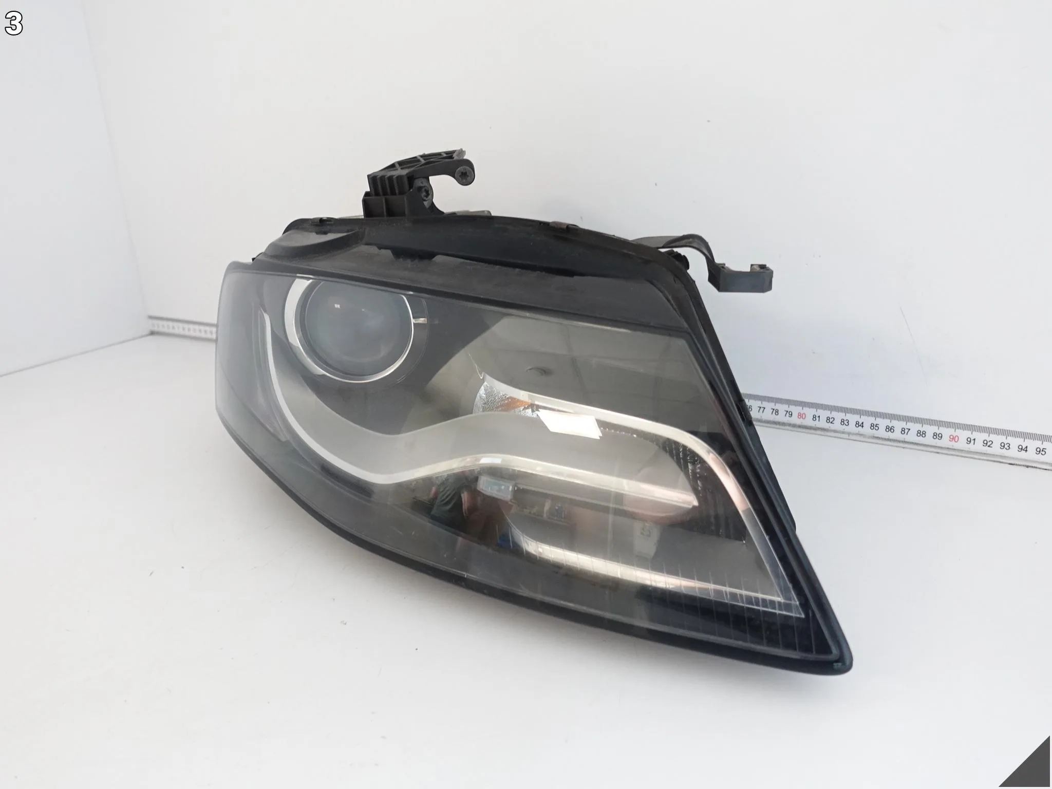 AUDI A4 S4 8K0 B8 07-11 NIESKRĘTNA LAMPA XENON + LED PRAWA PRZÓD EUROPA AUDI A4 S4 8K0 B8 07-11 NIESKRĘTNA LAMPA XENON + LED PRAWA PRZÓD EUROPA - obrazek 4
