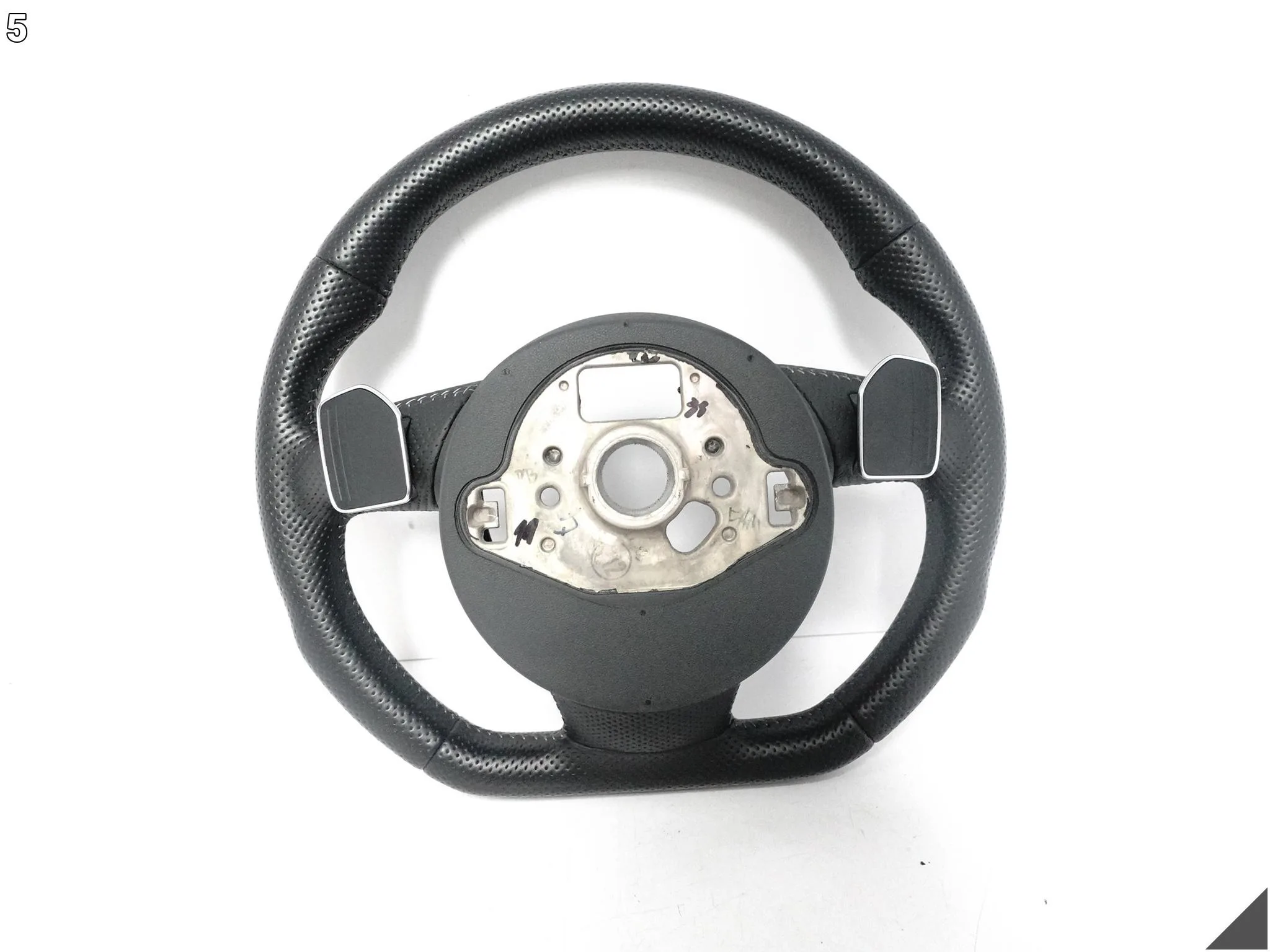 AUDI RS7 4G8 C7 13-15 KIEROWNICA WIELOFUNKCYJA SPORTOWA SKÓRA SZARA NIĆ NOQ AUDI RS7 4G8 C7 13-15 KIEROWNICA WIELOFUNKCYJA SPORTOWA SKÓRA SZARA NIĆ NOQ - obrazek 6