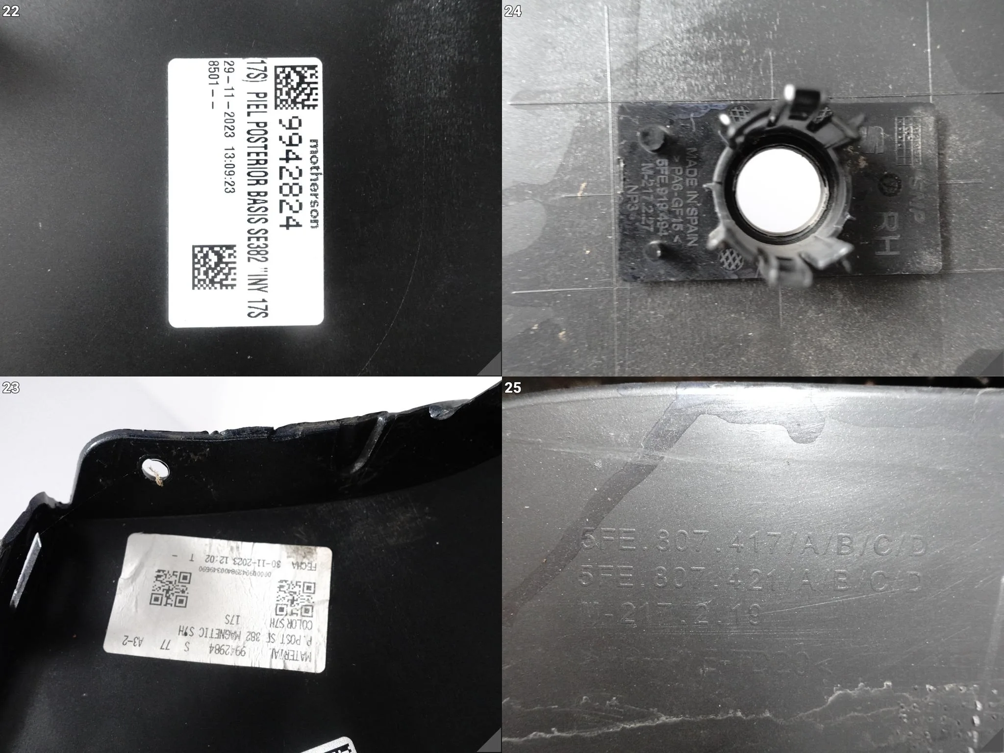 SEAT LEON 4 (IV GENERACJA) 5FE KOMBI 20-24 ZDERZAK BUMPER TYŁ (6xPDC) SEAT LEON 4 (IV GENERACJA) 5FE KOMBI 20-24 ZDERZAK BUMPER TYŁ (6xPDC) - obrazek 14
