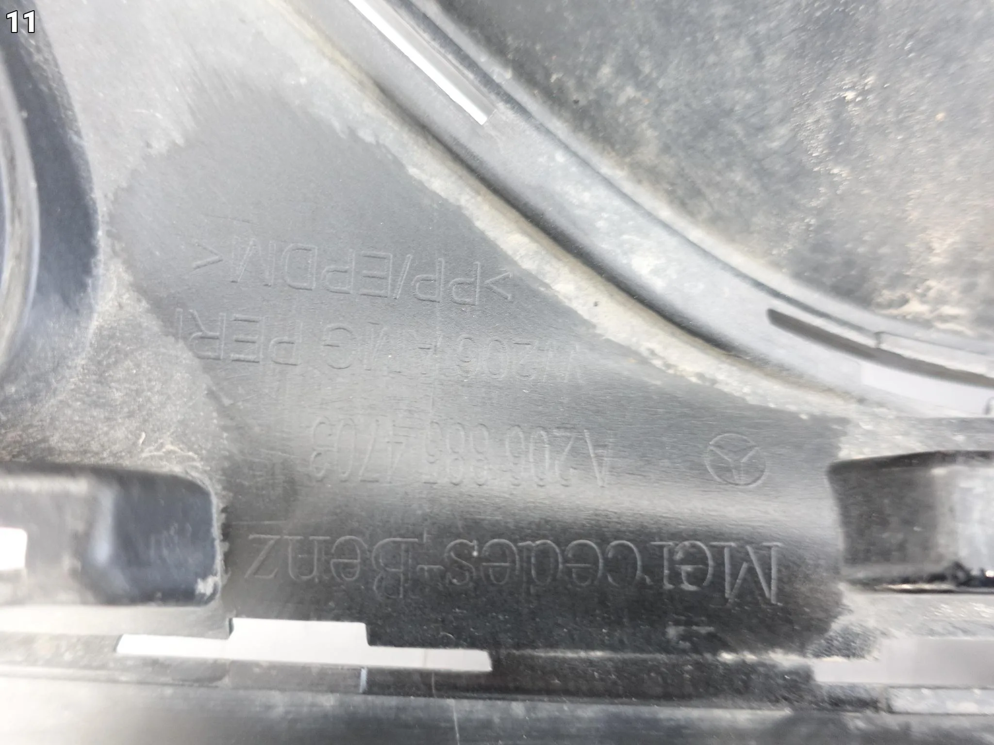 MERCEDES C-KLASA W206 S206 43 63 C63 AMG 21- SPOILER DYFUZOR W ZDERZAK TYŁ MERCEDES C-KLASA W206 S206 43 63 C63 AMG 21- SPOILER DYFUZOR W ZDERZAK TYŁ - obrazek 12