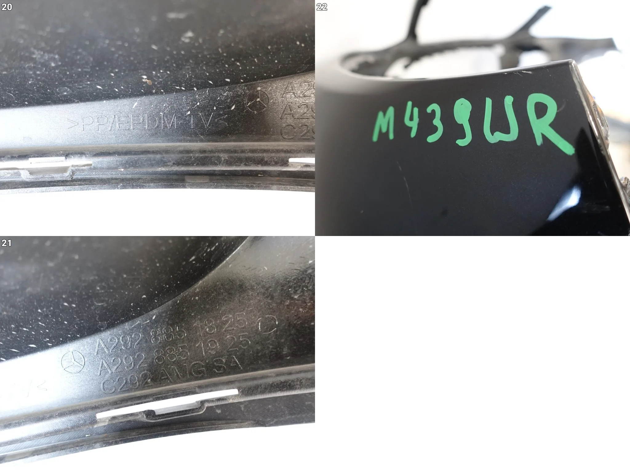 MERCEDES GLE COUPE C292 AMG 15-19 ZDERZAK BUMPER PRZÓD (PDC) MERCEDES GLE COUPE C292 AMG 15-19 ZDERZAK BUMPER PRZÓD (PDC) - obrazek 15