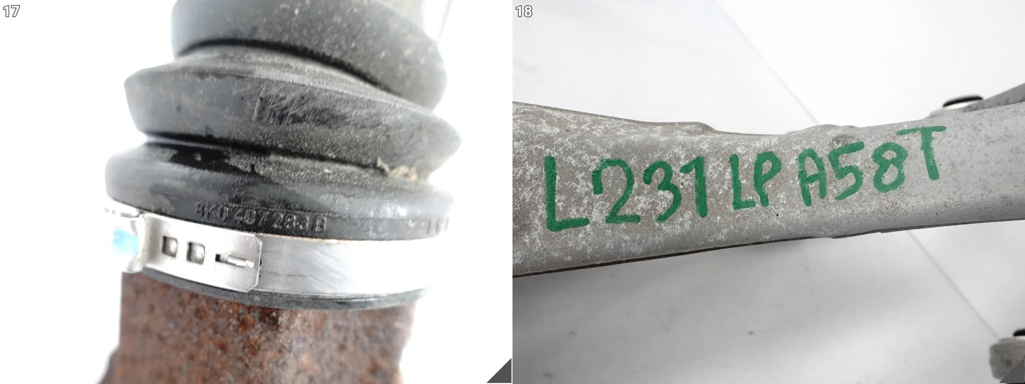 AUDI A5 8T0 B8 LIFT 11-16 ZWROTNICA WAHACZE PÓŁOŚ PIASTA LEWA PRZÓD 14KM AUDI A5 8T0 B8 LIFT 11-16 ZWROTNICA WAHACZE PÓŁOŚ PIASTA LEWA PRZÓD 14KM - obrazek 15
