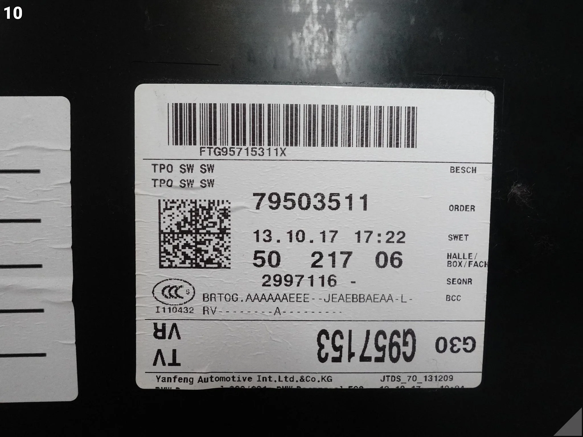 BMW 5 G30 G31 M5 F90 17-24 TAPICERKA BOCZEK DRZWI SKÓRA LISTWA PRAWA PRZÓD BMW 5 G30 G31 M5 F90 17-24 TAPICERKA BOCZEK DRZWI SKÓRA LISTWA PRAWA PRZÓD - obrazek 11