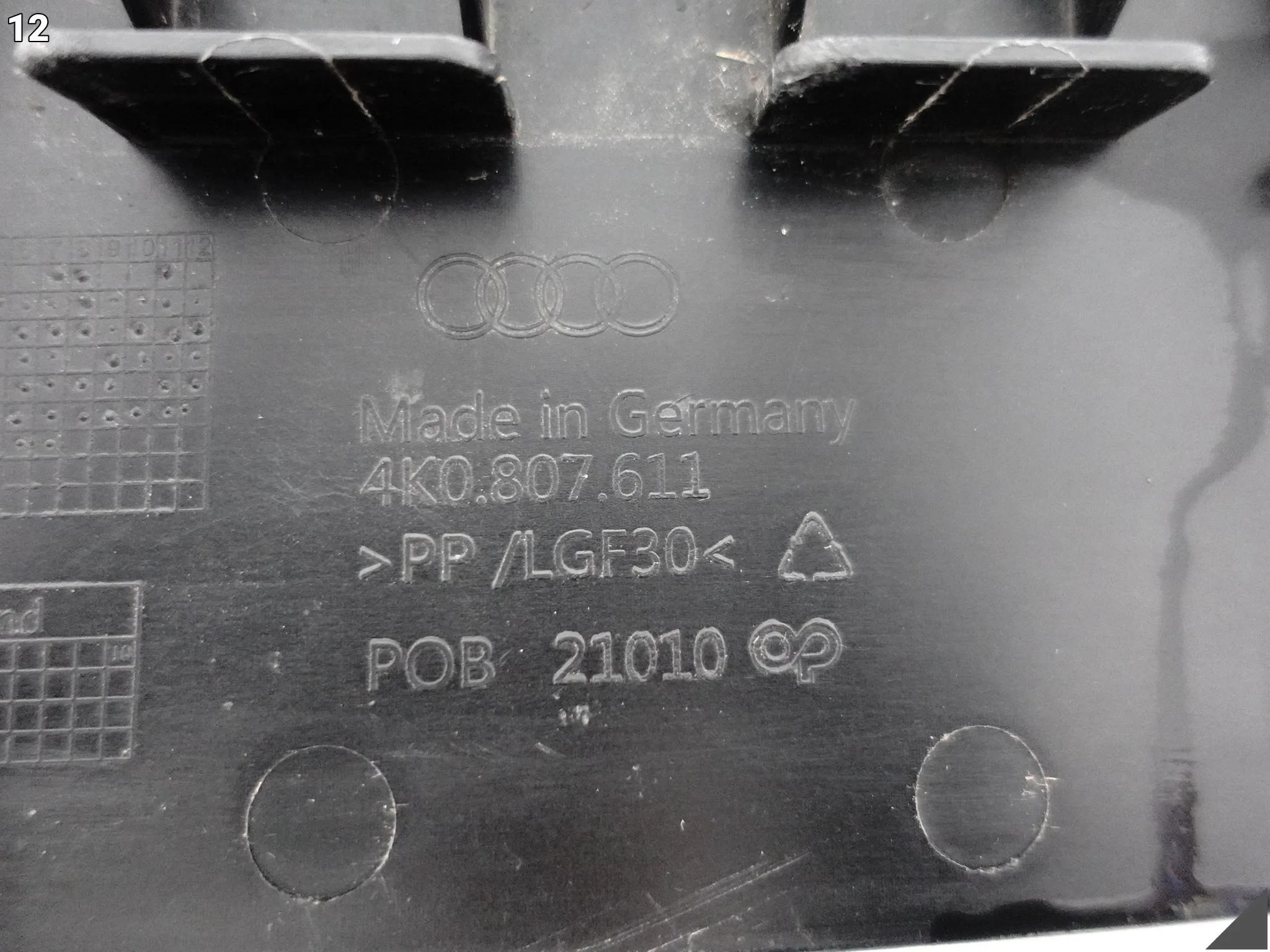 AUDI A6 C8 4K0 LIFT 18-25 OSŁONA PŁYTA PODŁOGA SPOILER POD ZDERZAK PRZÓD AUDI A6 C8 4K0 LIFT 18-25 OSŁONA PŁYTA PODŁOGA SPOILER POD ZDERZAK PRZÓD - obrazek 13