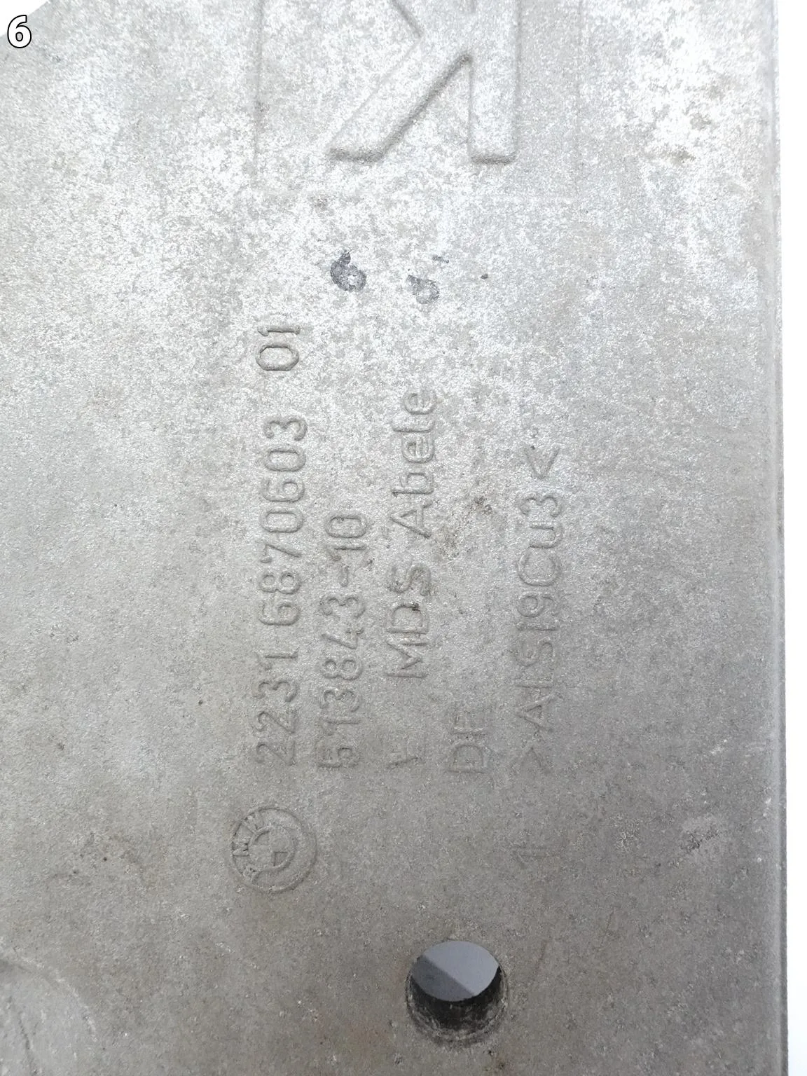 BMW X3 G01 3 G20 5 G30 G31 BELKA ŁAPA PODPORA POPRZECZNA SKRZYNI BIEGÓW BMW X3 G01 3 G20 5 G30 G31 BELKA ŁAPA PODPORA POPRZECZNA SKRZYNI BIEGÓW - obrazek 7