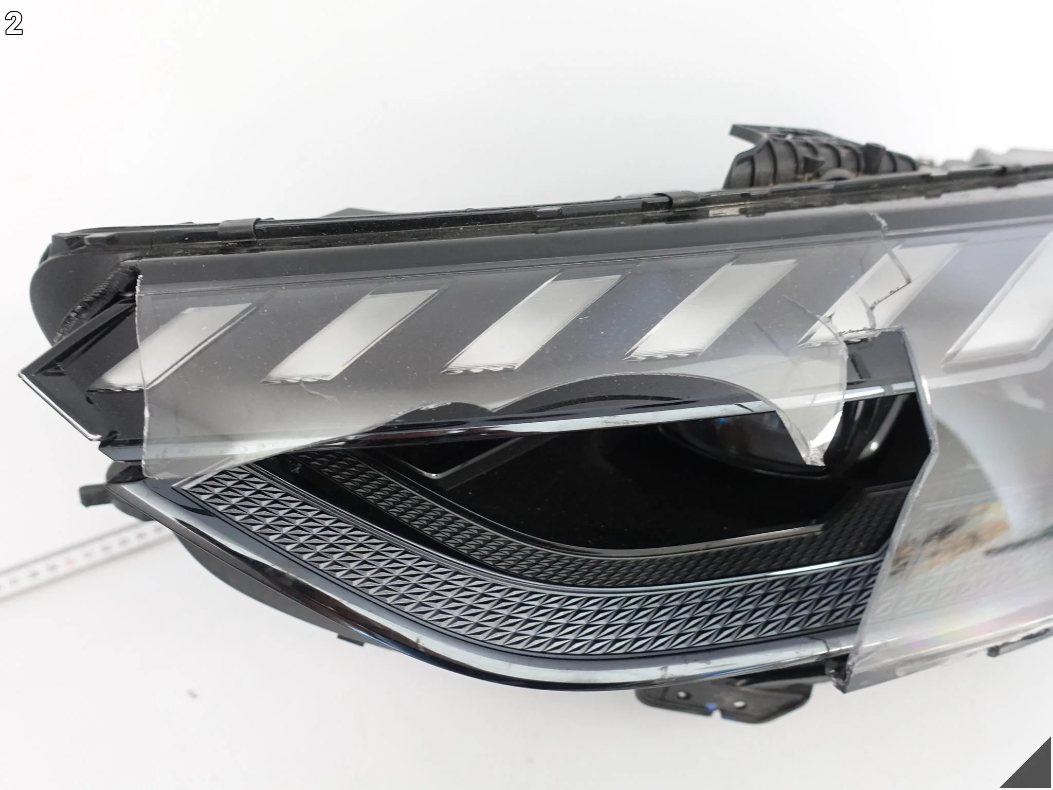 AUDI RS4 B9 8W0 LIFT 19-24 LAMPA MATRIX FULL LED LEWA PRZÓD CZARNA + MODUŁ AUDI RS4 B9 8W0 LIFT 19-24 LAMPA MATRIX FULL LED LEWA PRZÓD CZARNA + MODUŁ - obrazek 3