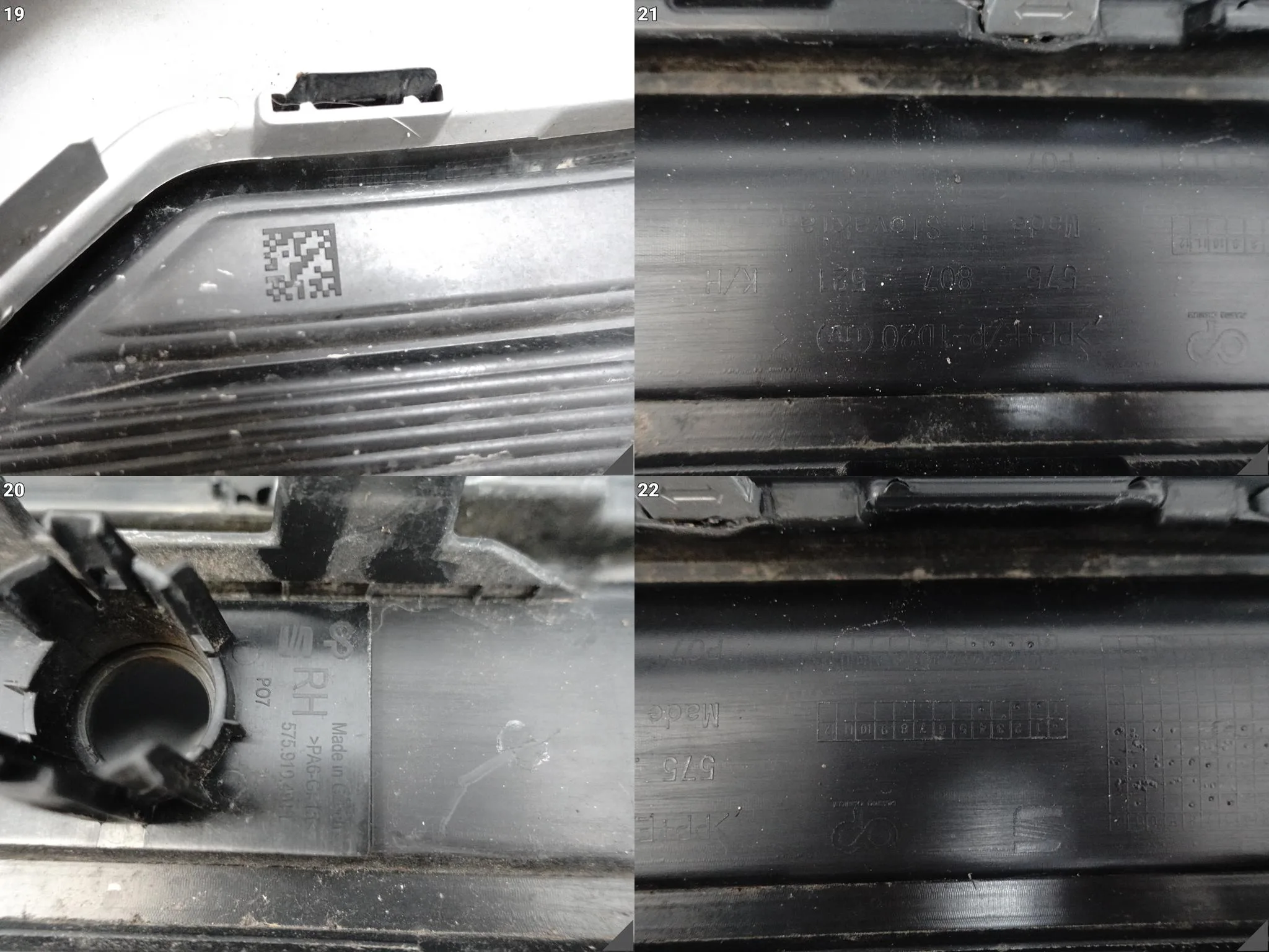 SEAT ATECA 575 LIFT 20- LISTWA SPOILER DYFUZOR DOKŁADKA ZDERZAKA TYŁ 4xPDC SEAT ATECA 575 LIFT 20- LISTWA SPOILER DYFUZOR DOKŁADKA ZDERZAKA TYŁ 4xPDC - obrazek 14