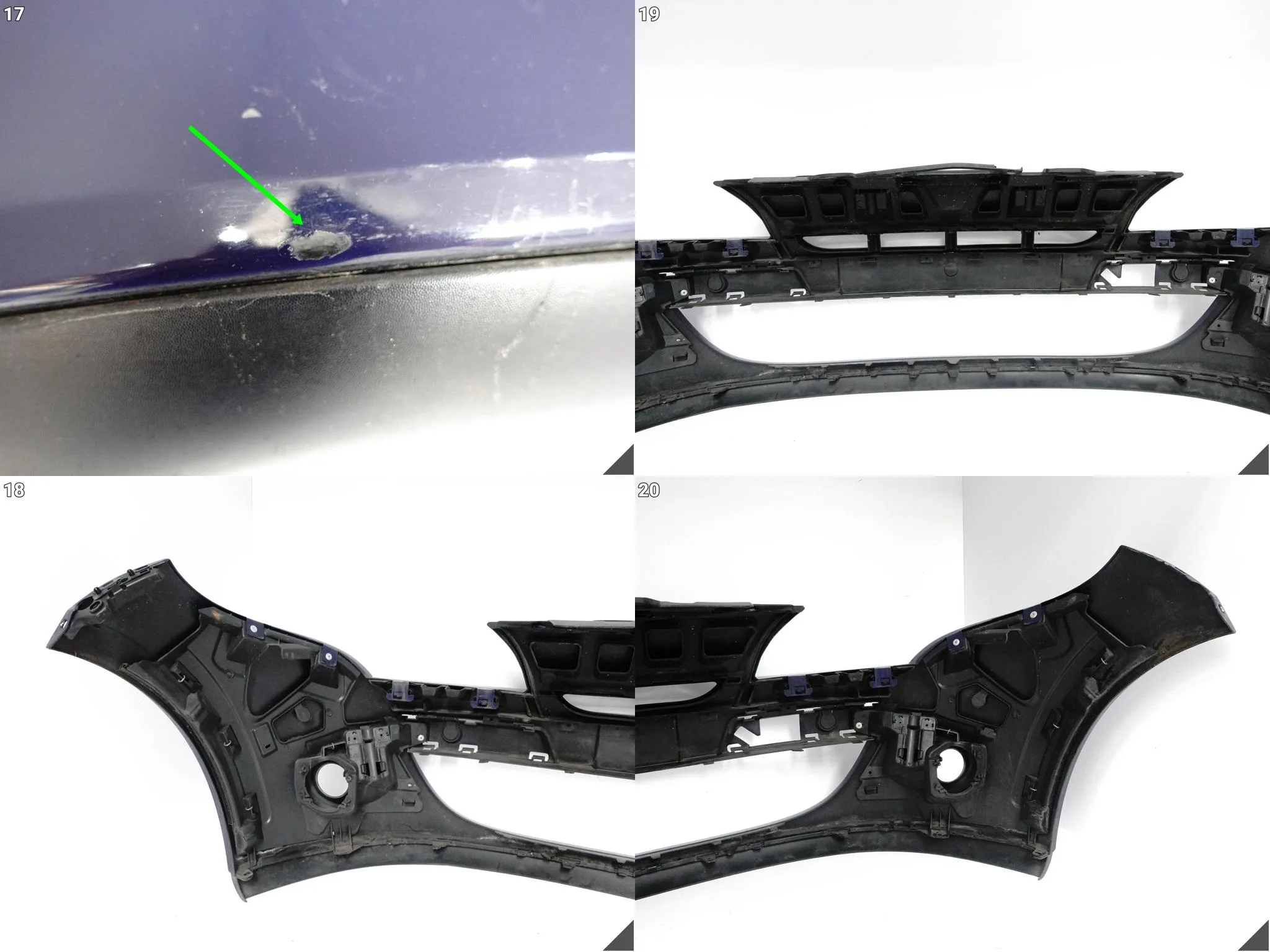 RENAULT MEGANE 3 III 08-11 ZWYKŁY ZDERZAK BUMPER PRZÓD + ŚLIZGI 620220004R RENAULT MEGANE 3 III 08-11 ZWYKŁY ZDERZAK BUMPER PRZÓD + ŚLIZGI 620220004R - obrazek 12