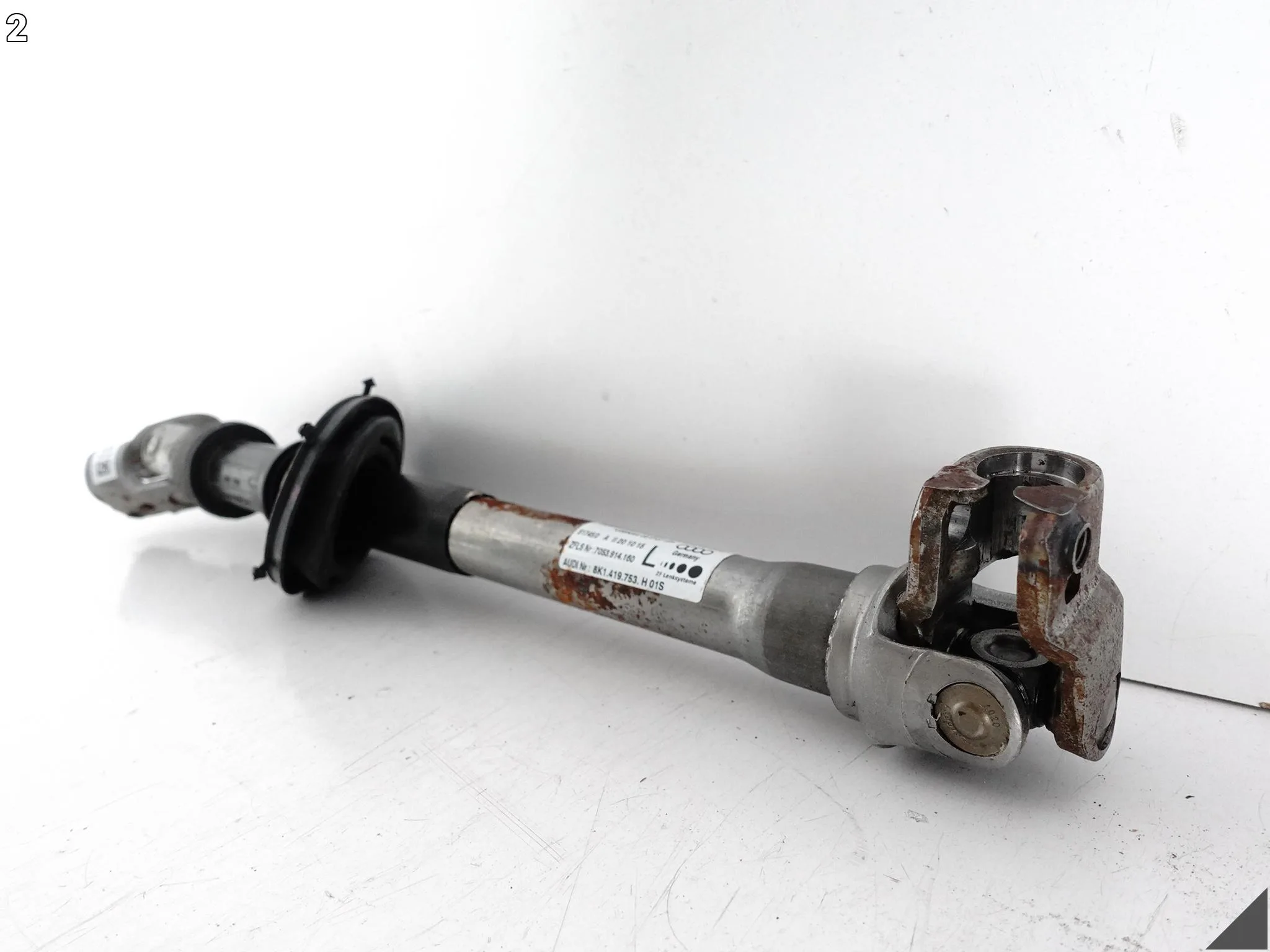 AUDI A5 S5 8T0 8T8 A4 S4 8K0 LIFT 11-16 KRZYŻAK DRĄŻEK KOLUMNY KIEROWNICZEJ AUDI A5 S5 8T0 8T8 A4 S4 8K0 LIFT 11-16 KRZYŻAK DRĄŻEK KOLUMNY KIEROWNICZEJ - obrazek 3