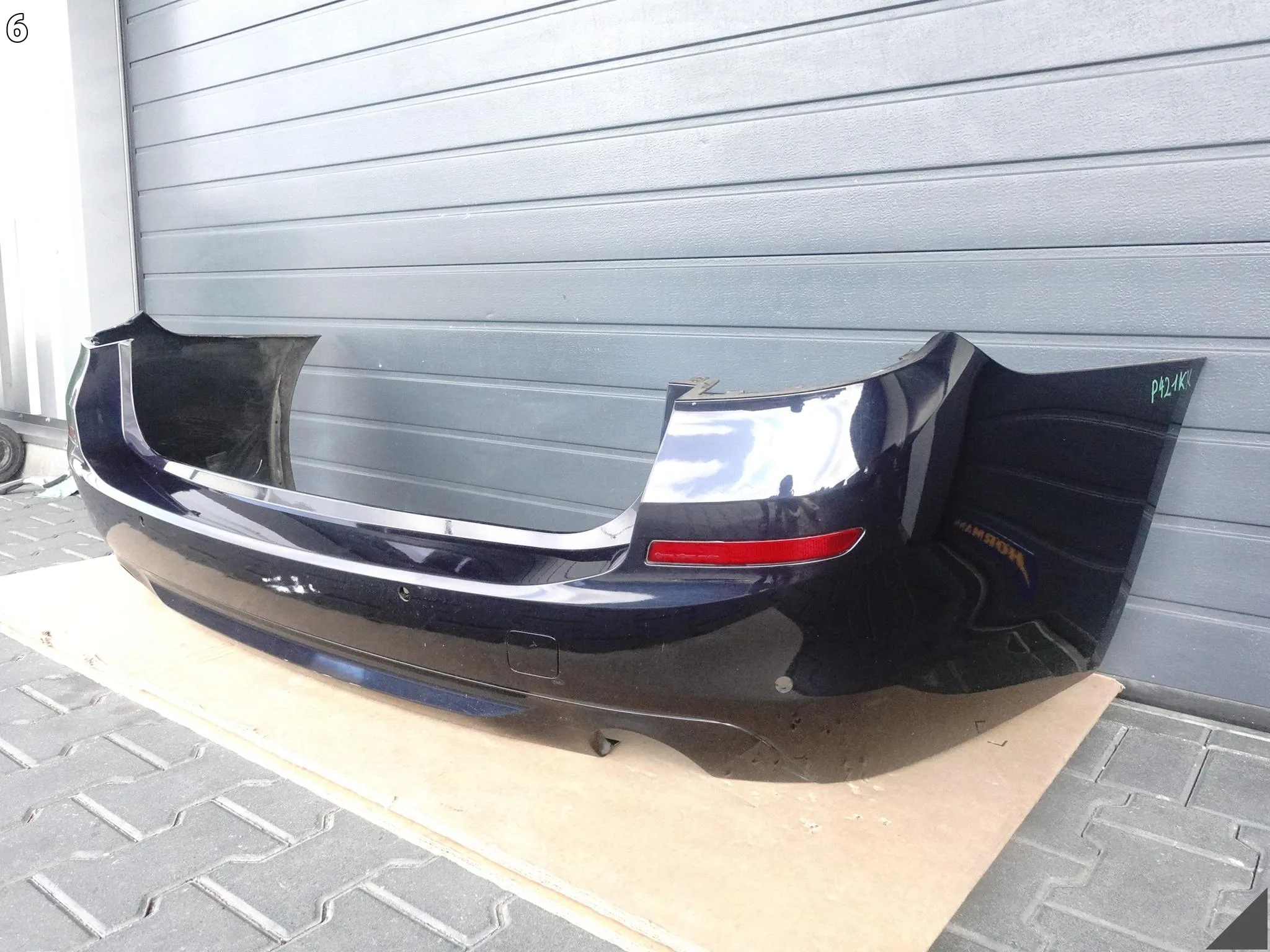 BMW 5 G31 TOURING KOMBI 17-20 ZDERZAK BUMPER TYŁ A89 IMPERIALBLAU 4xPDC BMW 5 G31 TOURING KOMBI 17-20 ZDERZAK BUMPER TYŁ A89 IMPERIALBLAU 4xPDC - obrazek 7