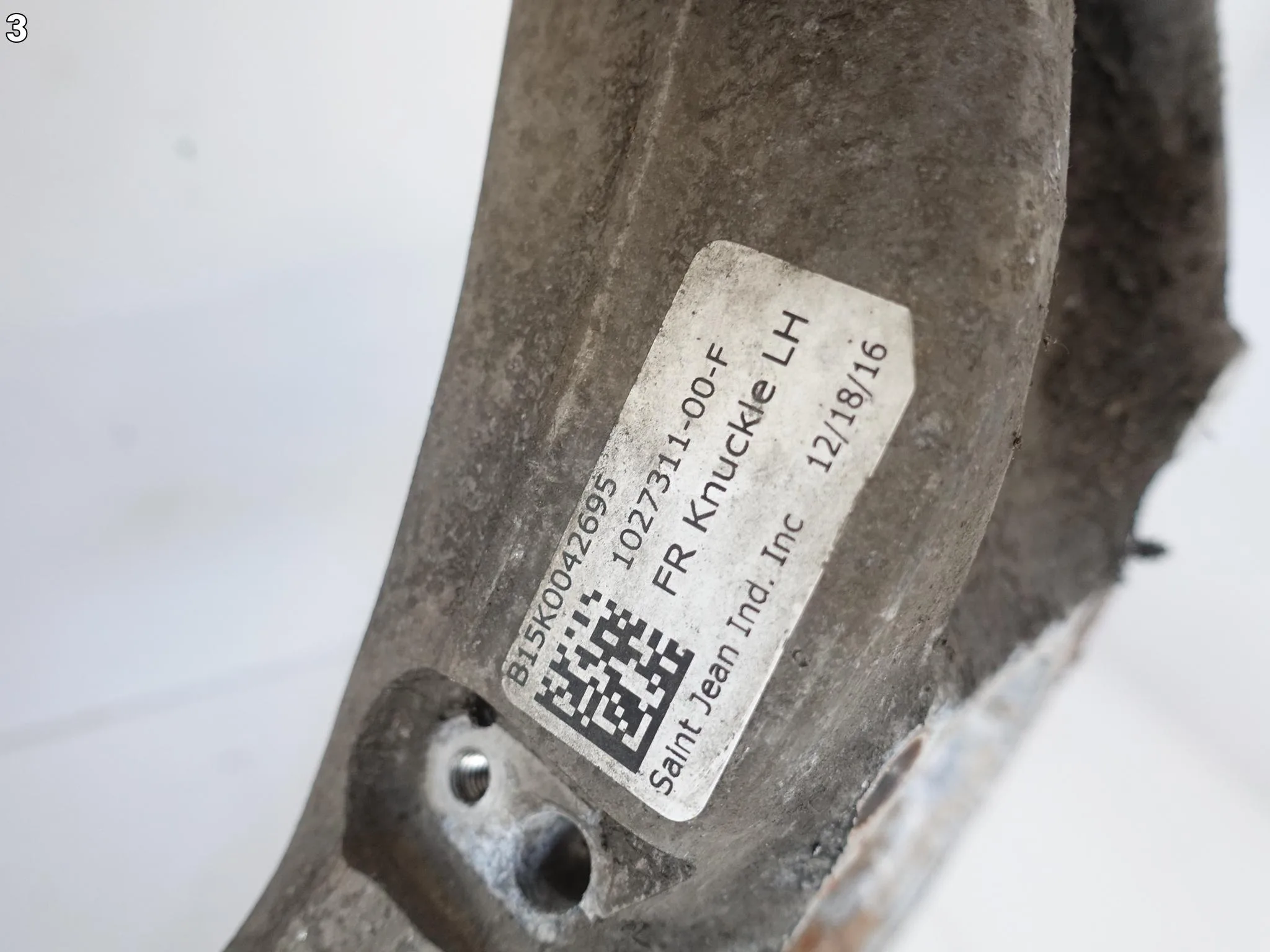 TESLA MODEL X 15- ZWROTNICA ZAWIESZENIE PRZÓD LEWA 1027311-00-F ORYGINALNA TESLA MODEL X 15- ZWROTNICA ZAWIESZENIE PRZÓD LEWA 1027311-00-F ORYGINALNA - obrazek 4