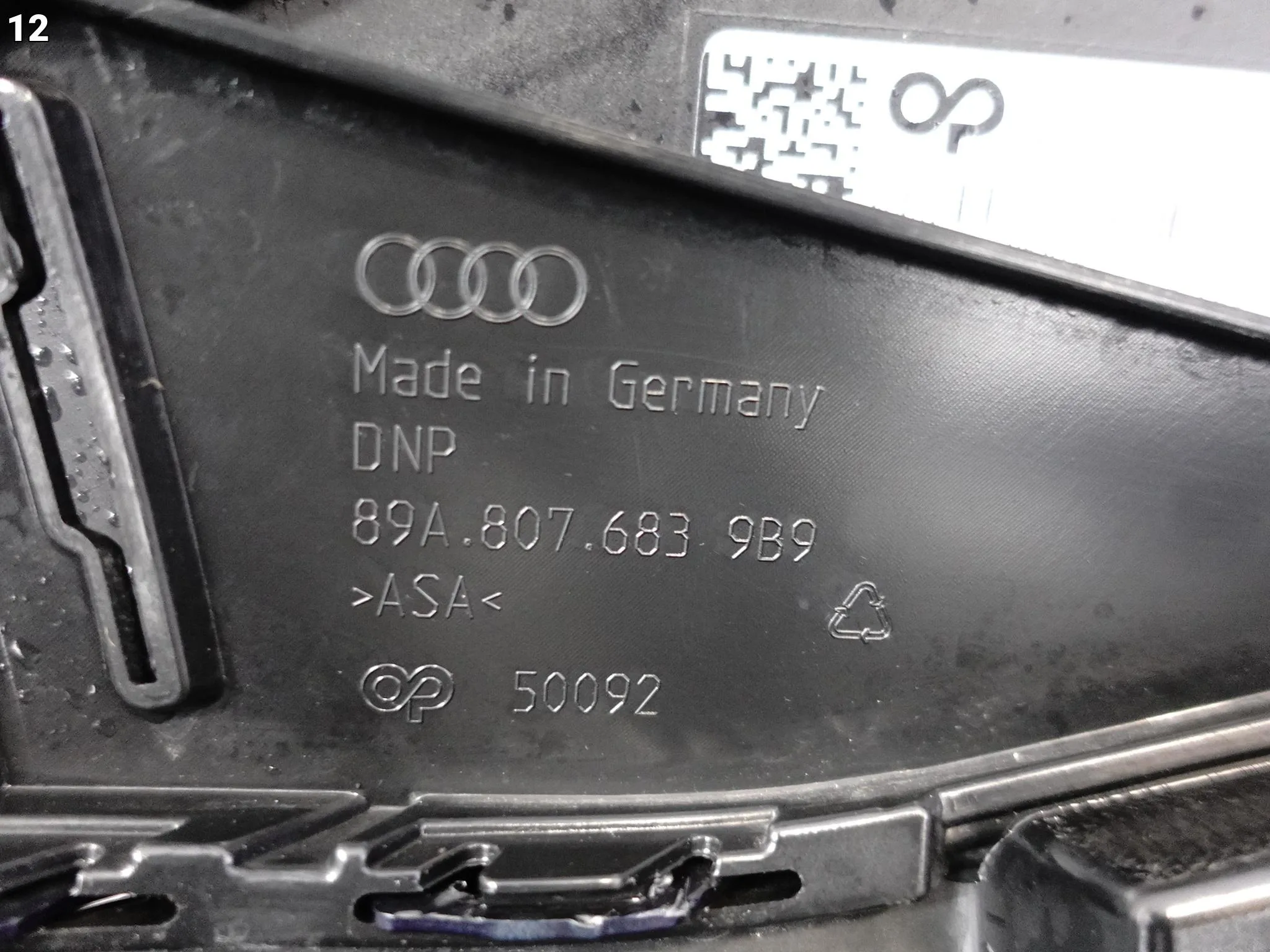 AUDI Q4 E-TRON 89A F4 21- ZDERZAK GRILL ATRAPA SPOILER KRATKA BLENDA PRZÓD AUDI Q4 E-TRON 89A F4 21- ZDERZAK GRILL ATRAPA SPOILER KRATKA BLENDA PRZÓD - obrazek 13