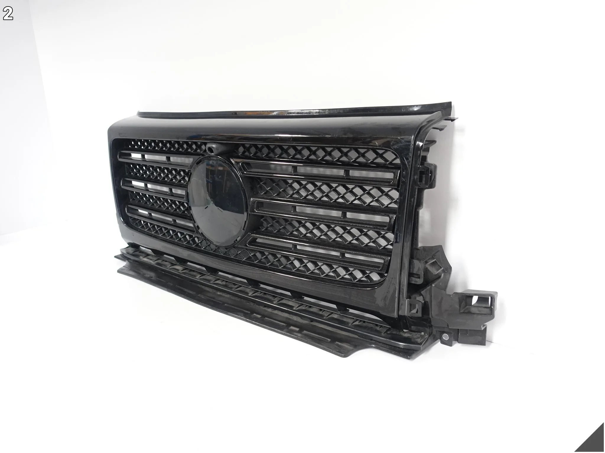 MERCEDES G-KLASA W463 W464 18-24 GRILL ATRAPA WLOT W ZDERZAK PRZÓD MERCEDES G-KLASA W463 W464 18-24 GRILL ATRAPA WLOT W ZDERZAK PRZÓD - obrazek 3