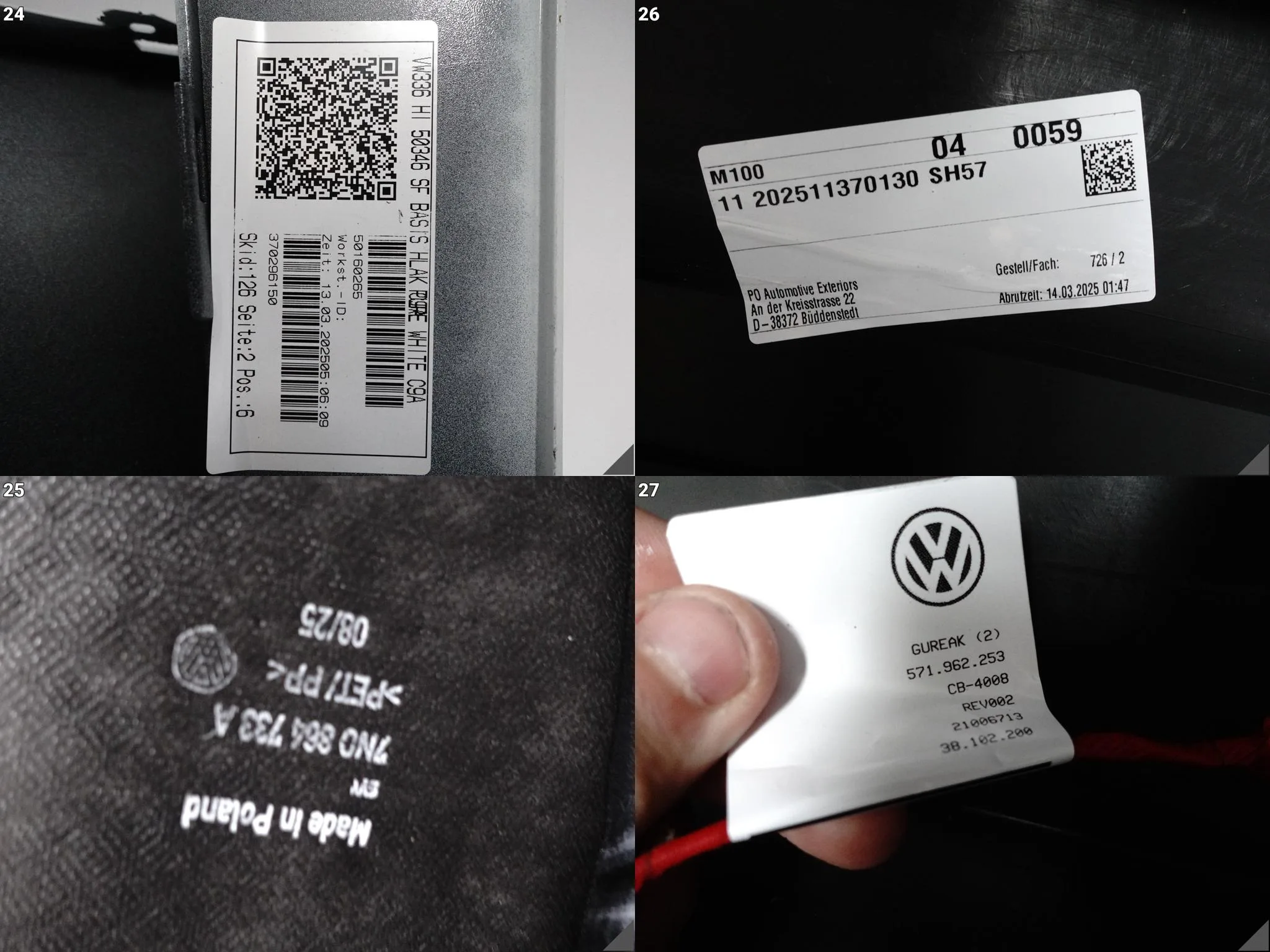 VW TIGUAN III 3 571 24- ZWYKŁY BASIC ZDERZAK BUMPER + DOKŁADKA TYŁ (6xPDC) VW TIGUAN III 3 571 24- ZWYKŁY BASIC ZDERZAK BUMPER + DOKŁADKA TYŁ (6xPDC) - obrazek 13