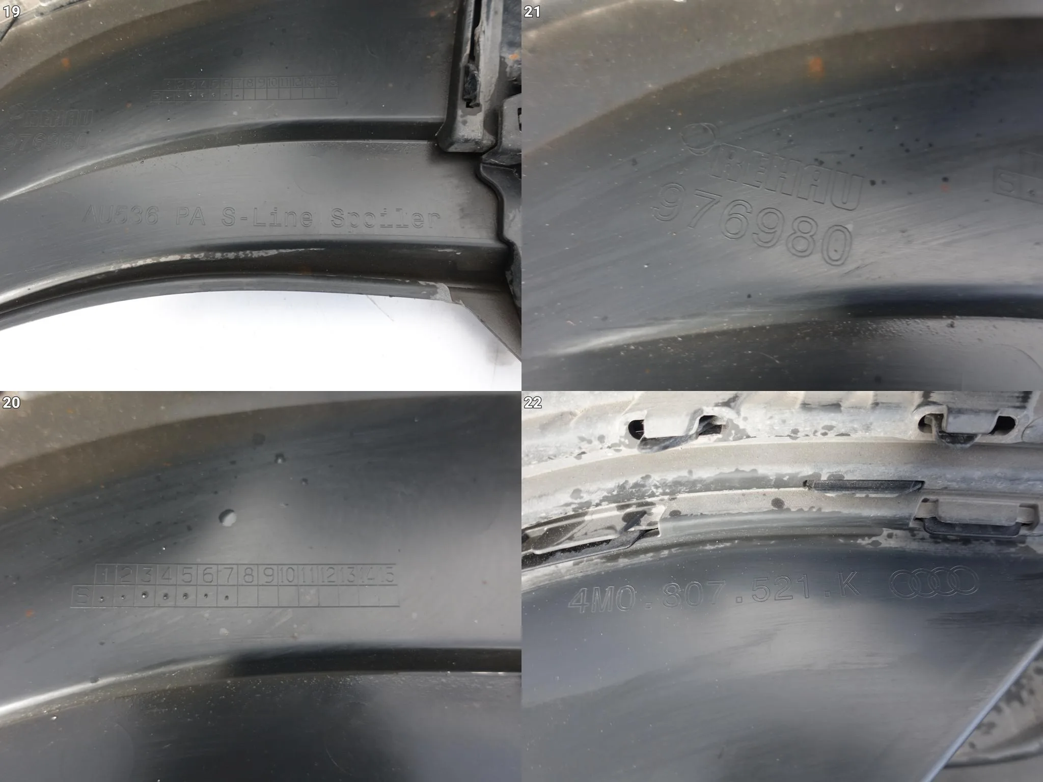 AUDI Q7 II 2 4M0 S-LINE LIFT 19-24 DYFUZOR SPOILER DOKŁADKA W ZDERZAK TYŁ AUDI Q7 II 2 4M0 S-LINE LIFT 19-24 DYFUZOR SPOILER DOKŁADKA W ZDERZAK TYŁ - obrazek 14