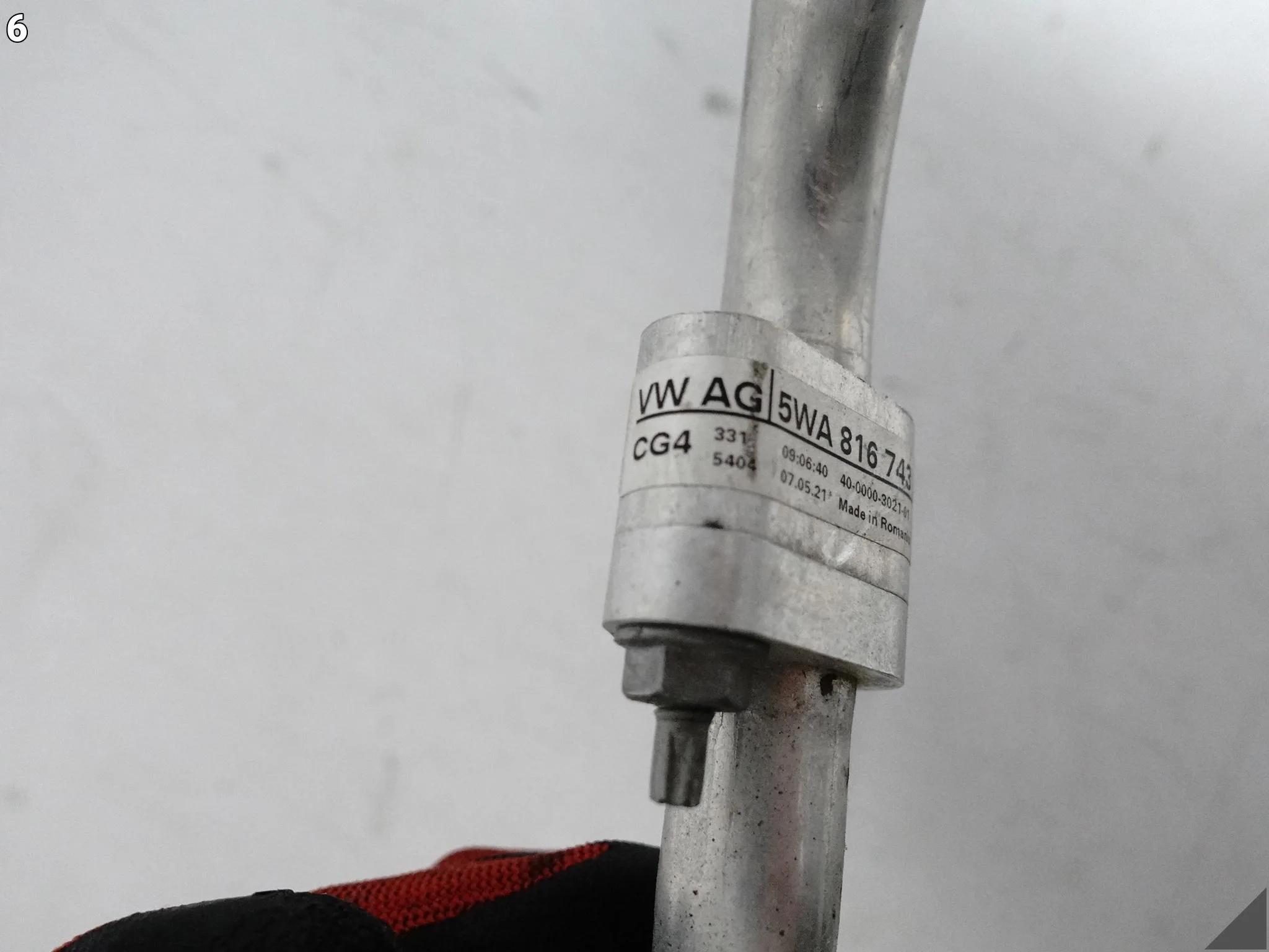 VW AUDI SKODA SEAT CUPRA PRZEWODY KLIMATYZACJI KLIMY RURKI WĘŻYKI PRZÓD VW AUDI SKODA SEAT CUPRA PRZEWODY KLIMATYZACJI KLIMY RURKI WĘŻYKI PRZÓD - obrazek 7